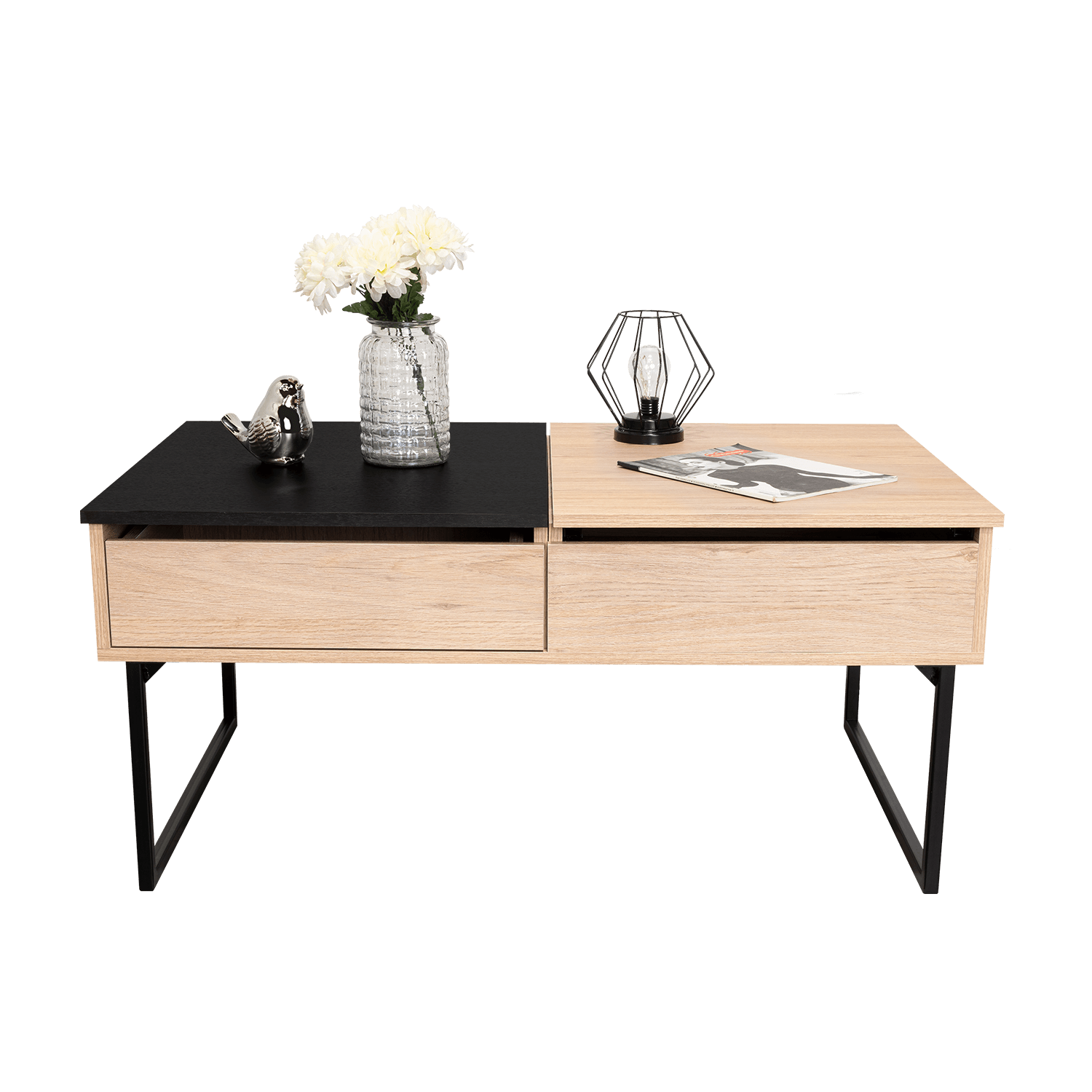 Mesa De Centro Funcional 5G-4 Rta Rovere Wengue