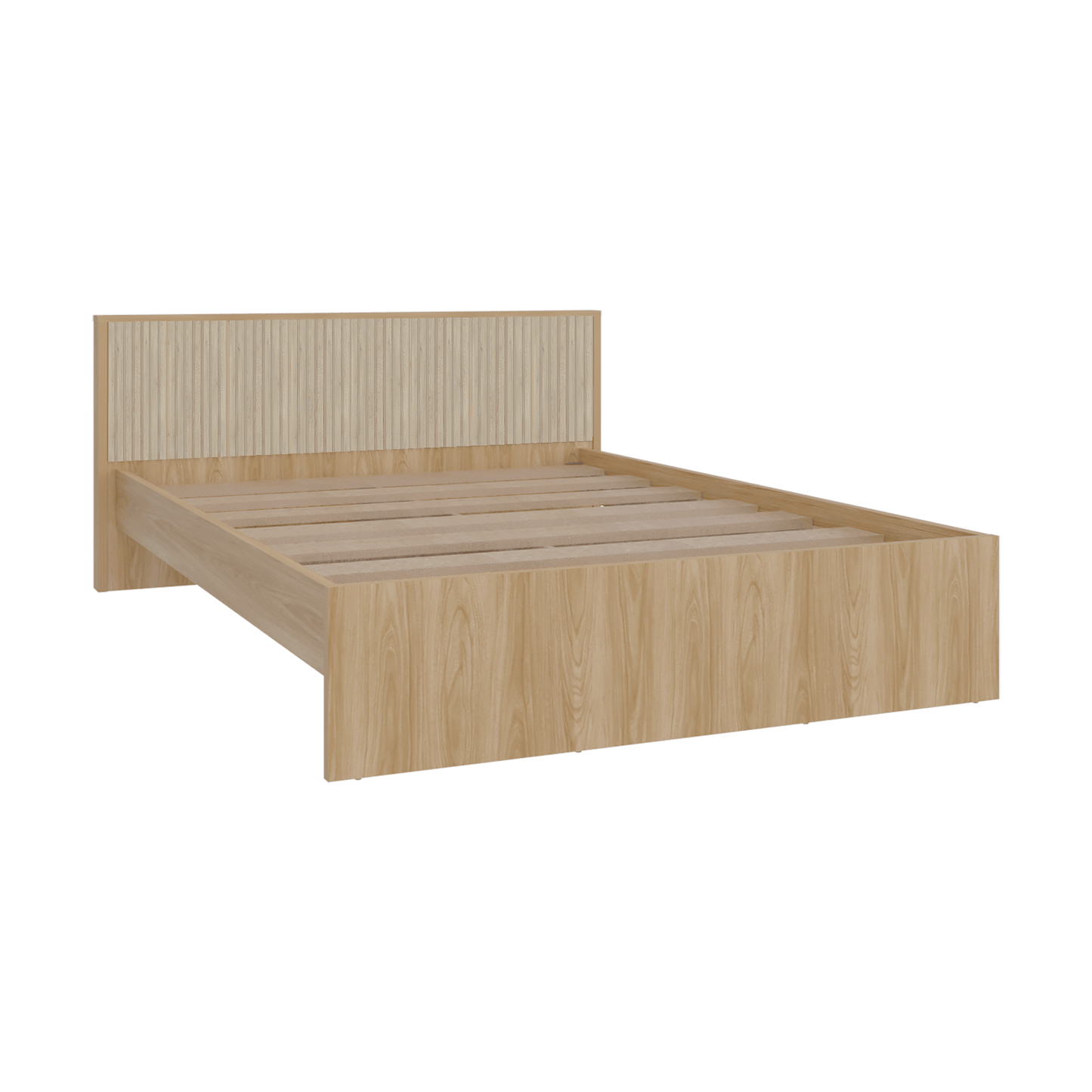 Cama 140 Wanda 77,4X156,2X200,9 Rta Fresno Roble Natural