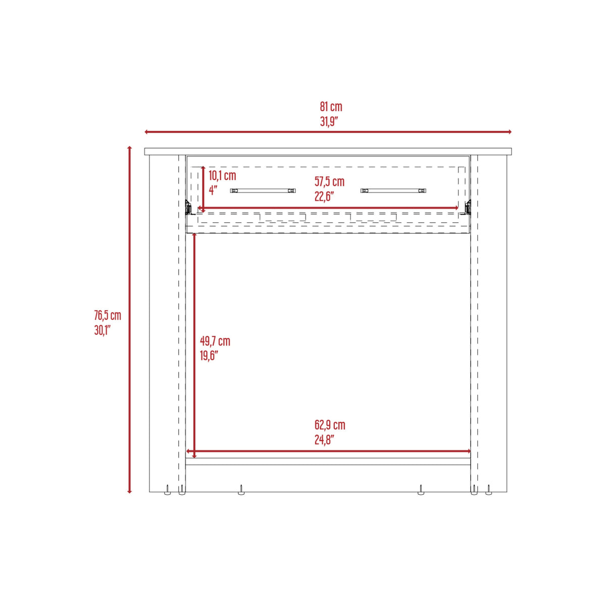 Bife Pisa 76X81X37 Rta Wengue Fresno Eu