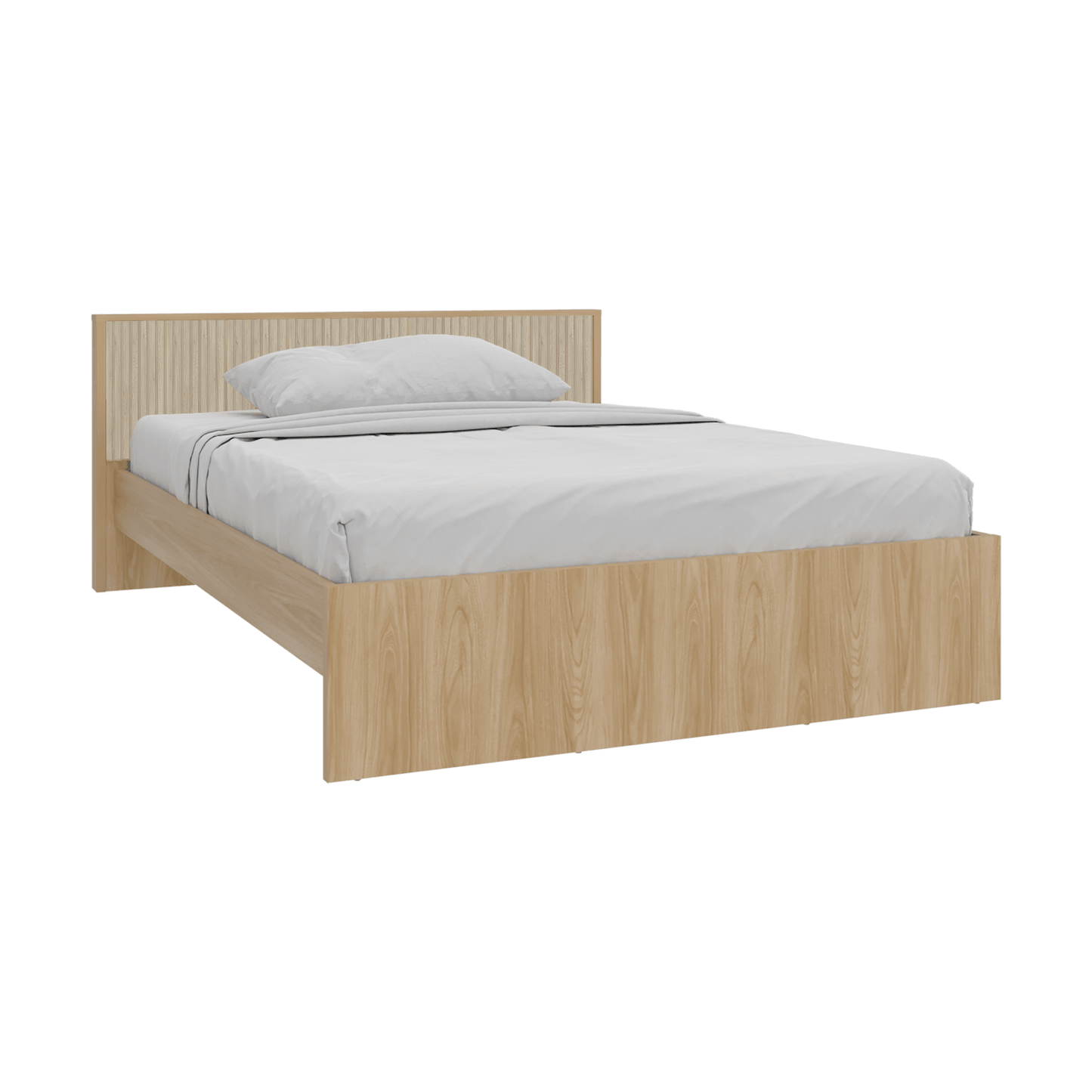 Cama 140 Wanda 77,4X156,2X200,9 Rta Fresno Roble Natural