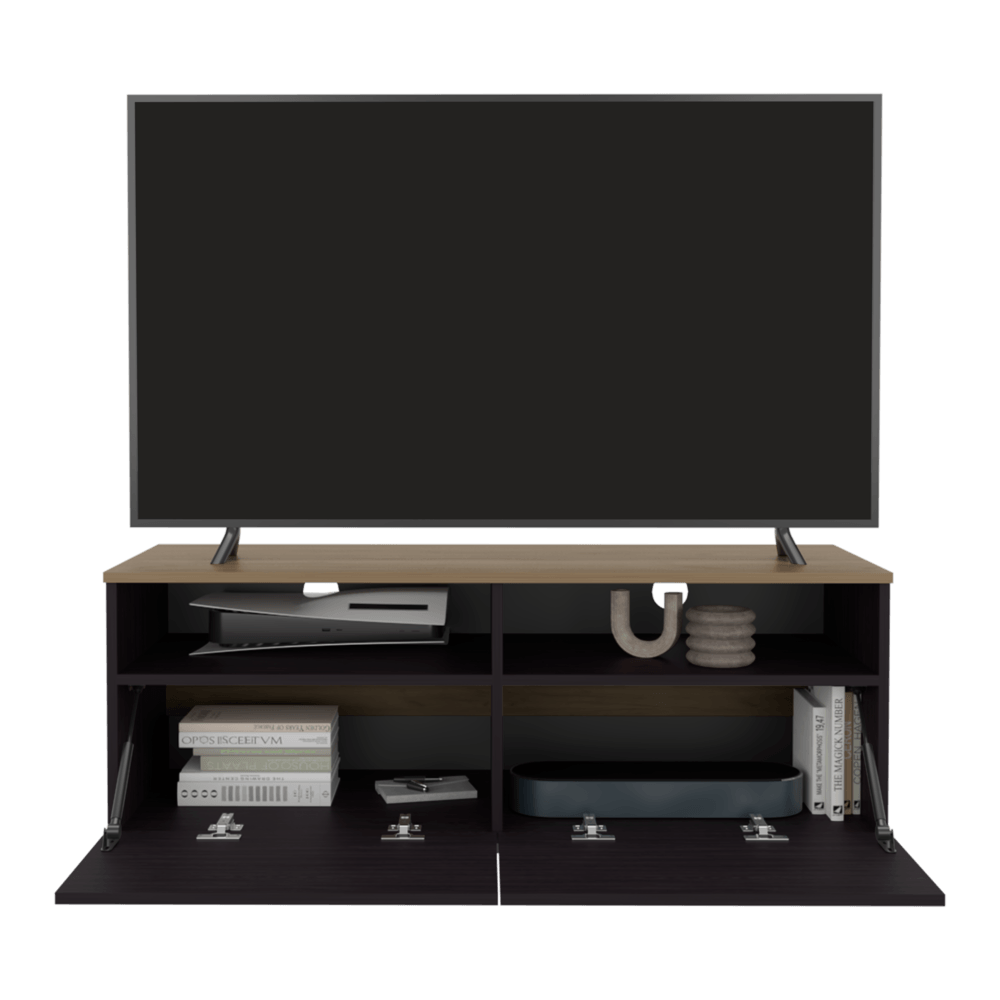 Mueble De Tv Colman 55" 45X113X40 Rta Wengue Fresno Zf