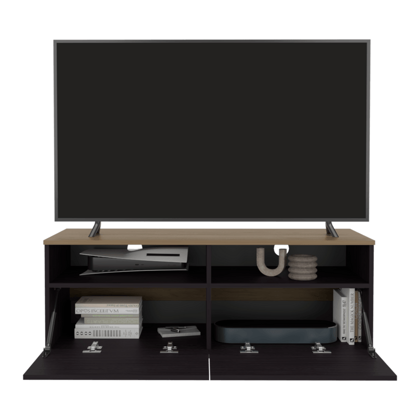 Mueble De Tv Colman 55" 45X113X40 Rta Wengue Fresno Zf