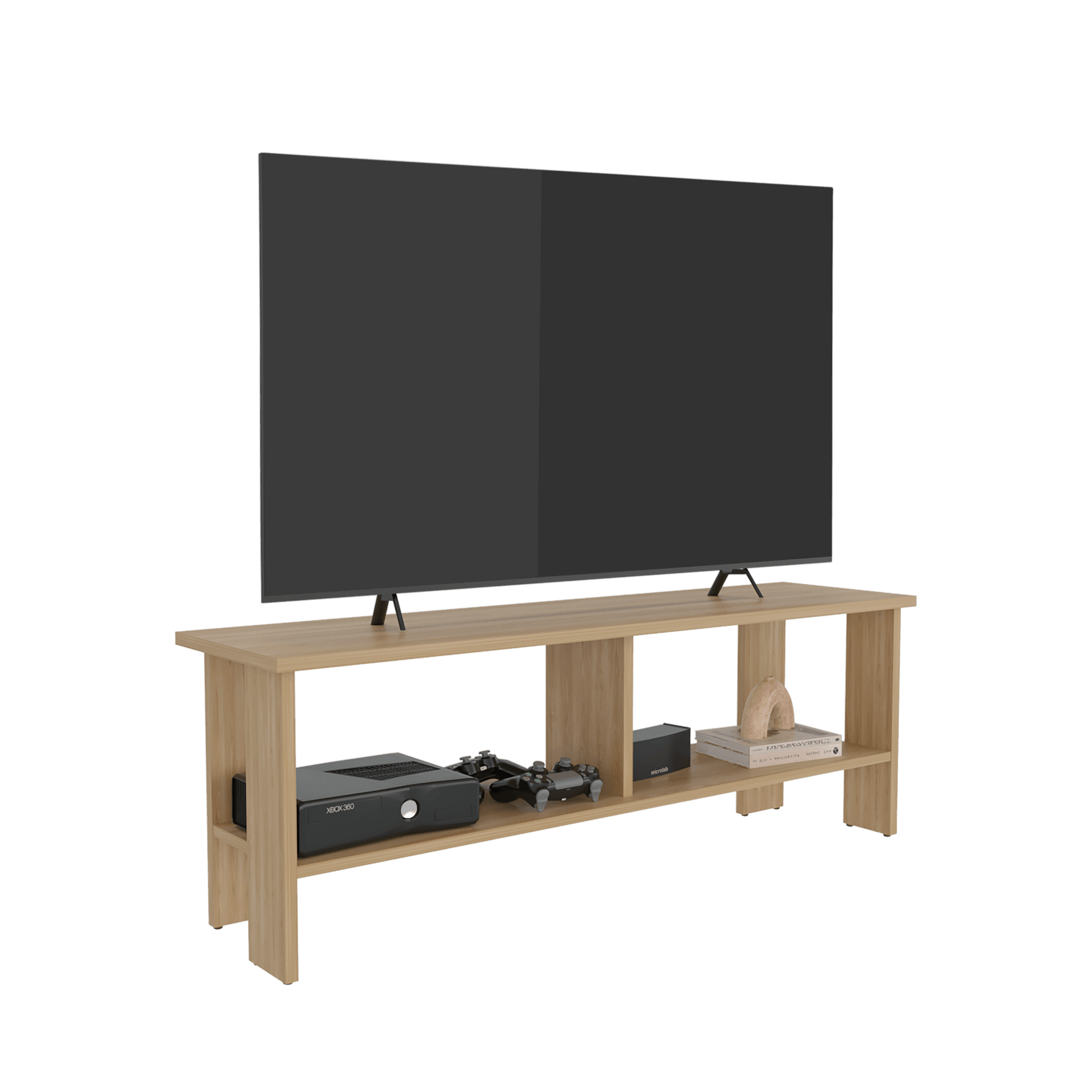 Mesa De Tv Navia 41X120X31 Rta Fresno Eu Zf