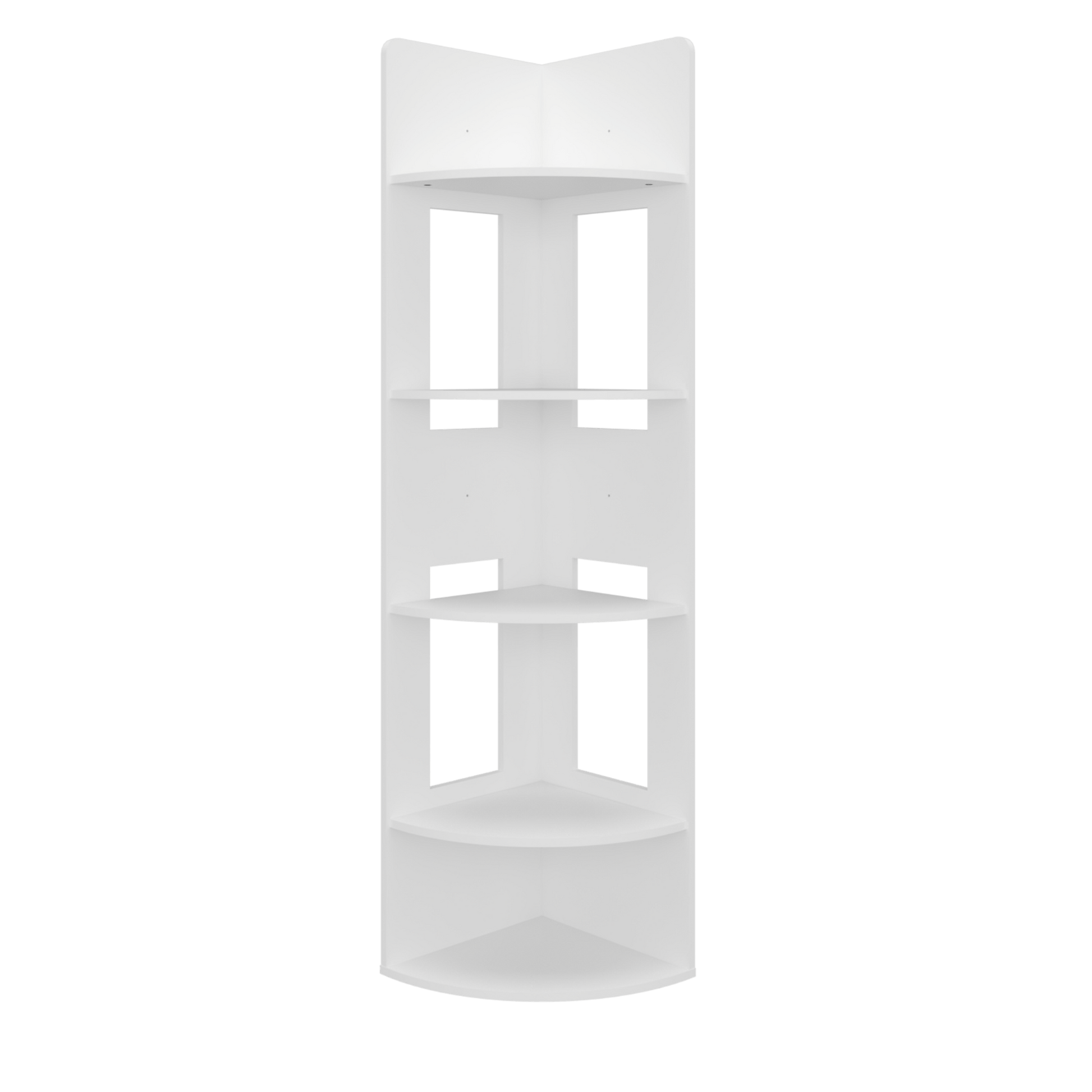 Biblioteca Esquinera Home Dreams 170X40X40 Rta Blanco Mqz Zf