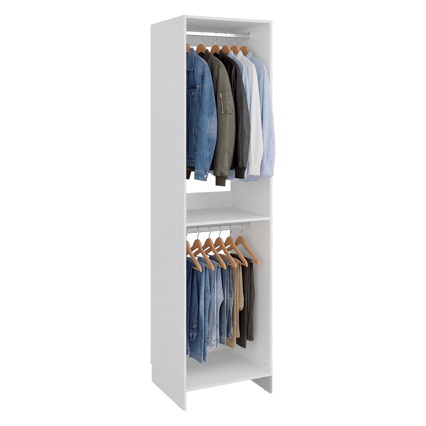 Closet Independiente 30 213X55X48 Rta Blanco Zf