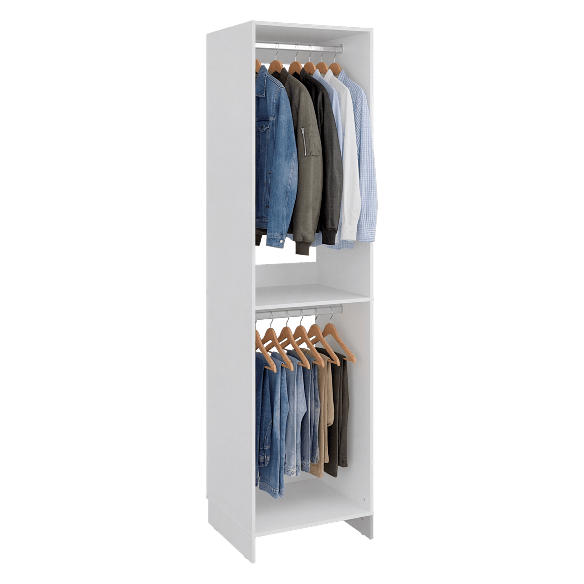 Closet Independiente 30 213X55X48 Rta Blanco Zf