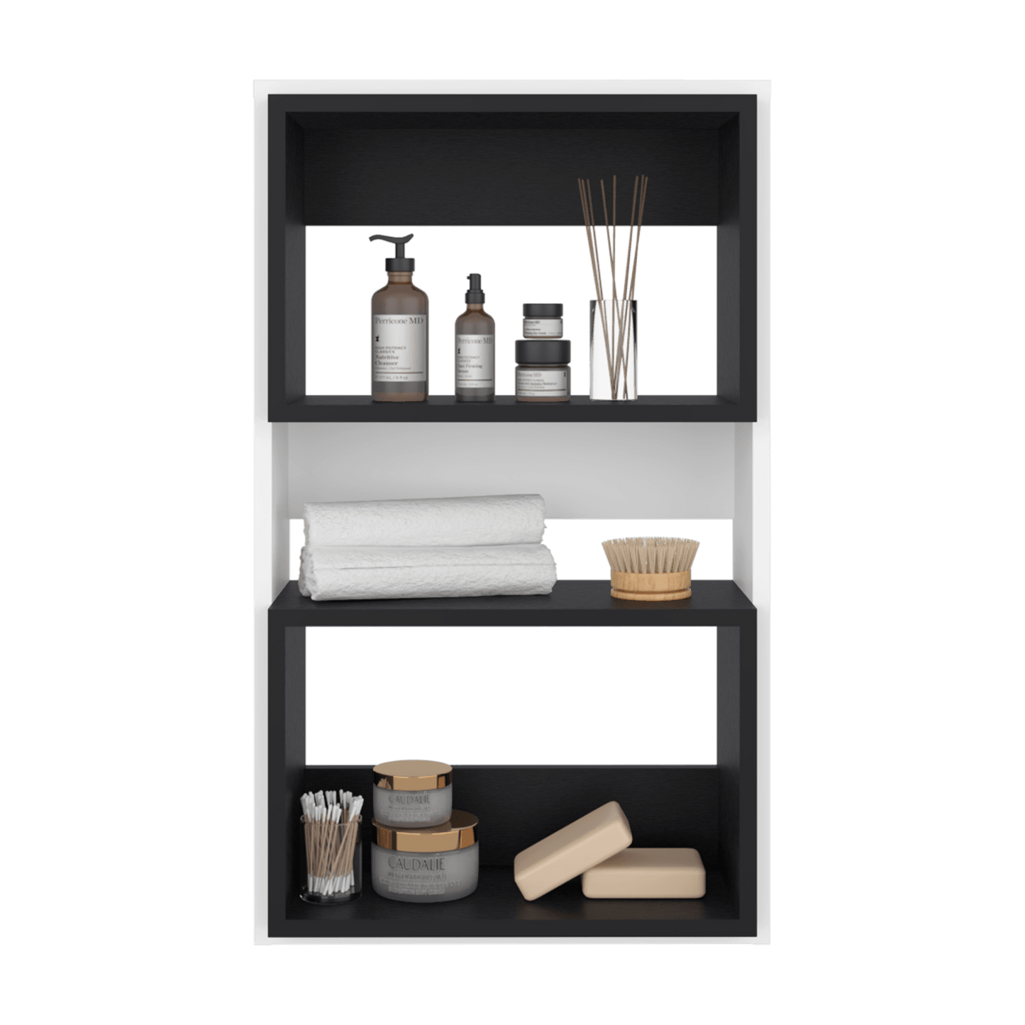 Ahorrador De Espacio Flotante Eco 75X45X18 Rta Blanco Wengue