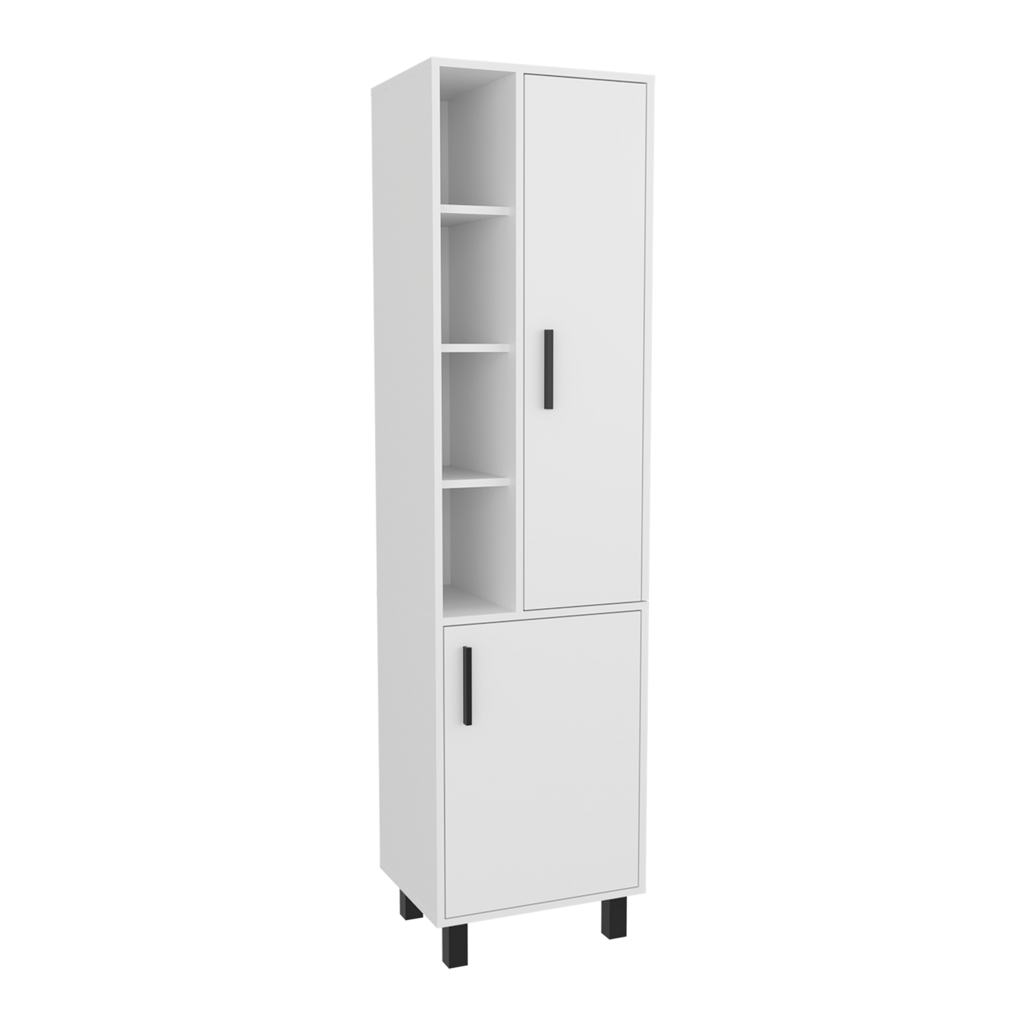 Mueble Alacena Stanton 173X45X35 Rta Blanco Zf