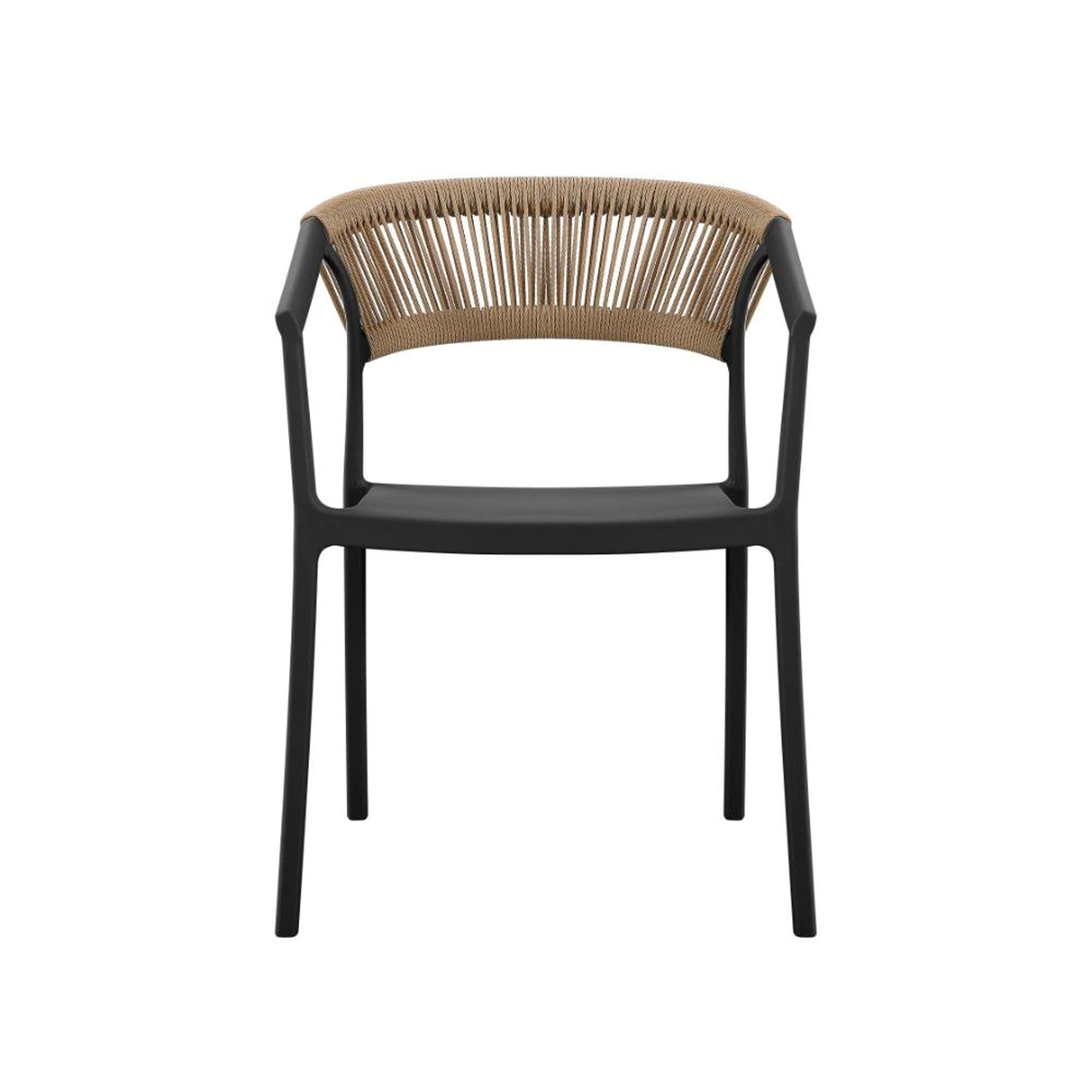 Silla Bali 75X53X56 Rta Negro