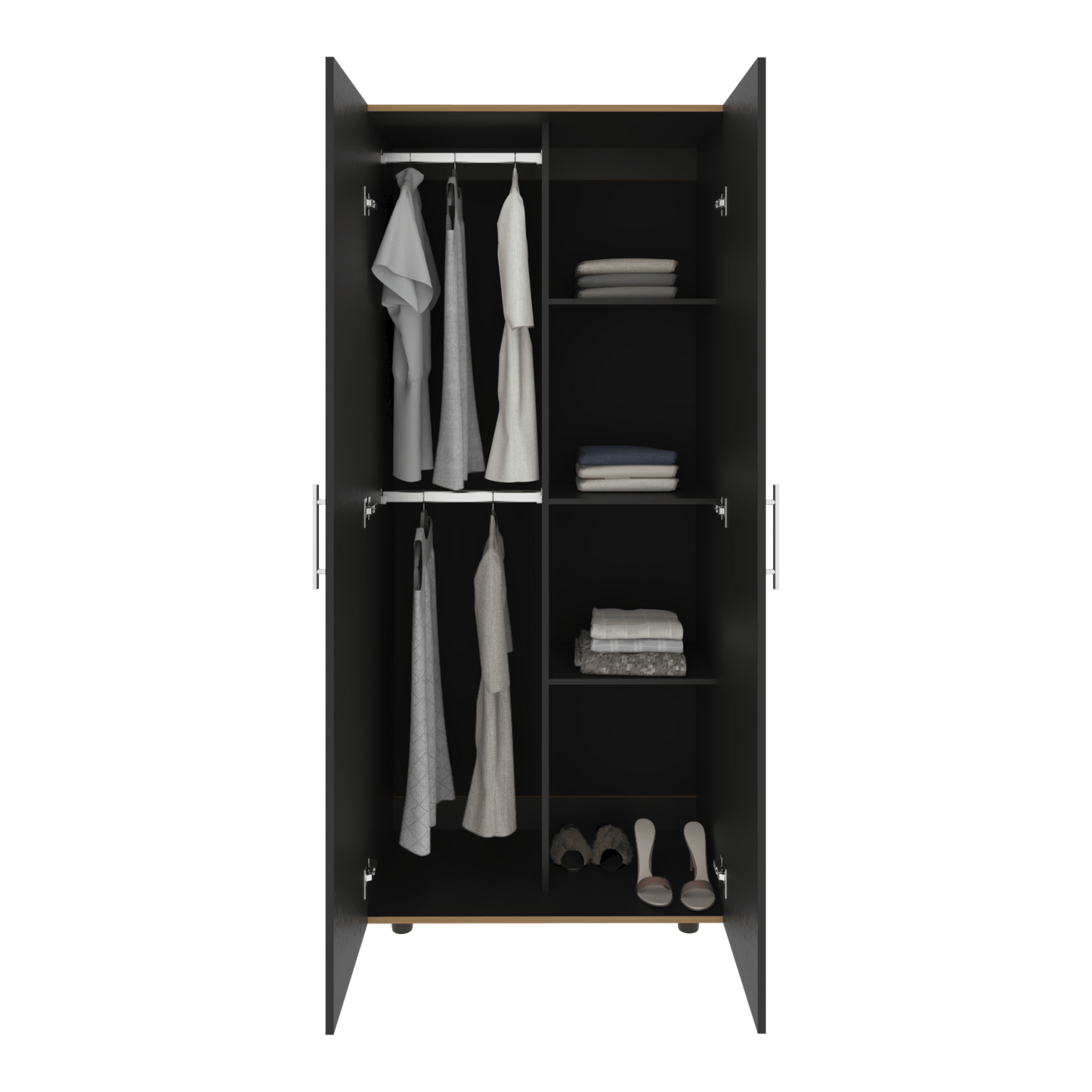 Closet Tera 180X80X48 Rta Fresno Wengue