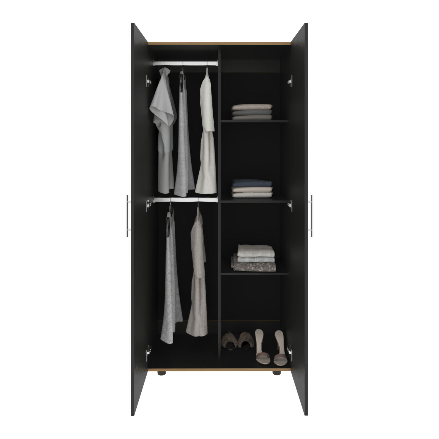 Closet Tera 180X80X48 Rta Fresno Wengue