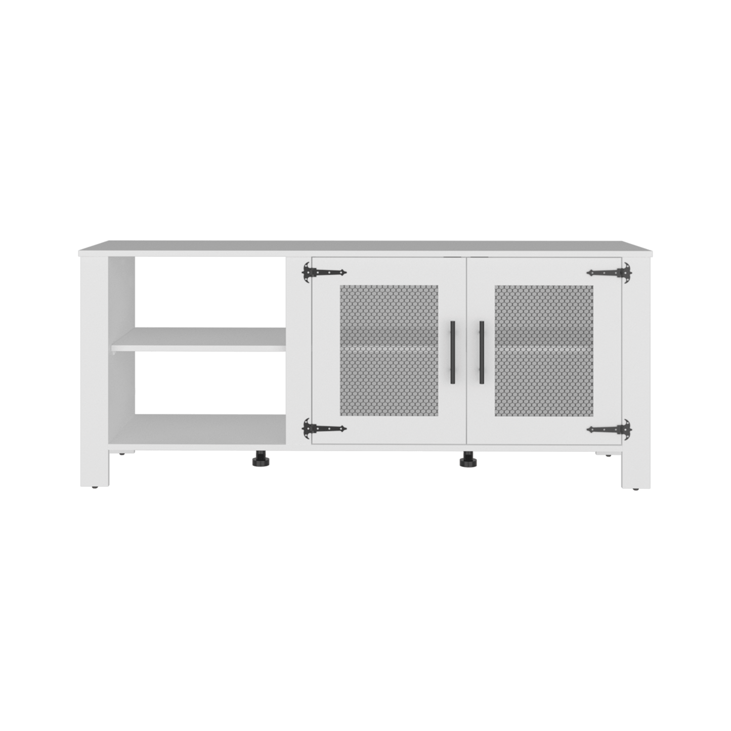 Rack De Tv Freedom 61X147X39 Rta Blanco Zf