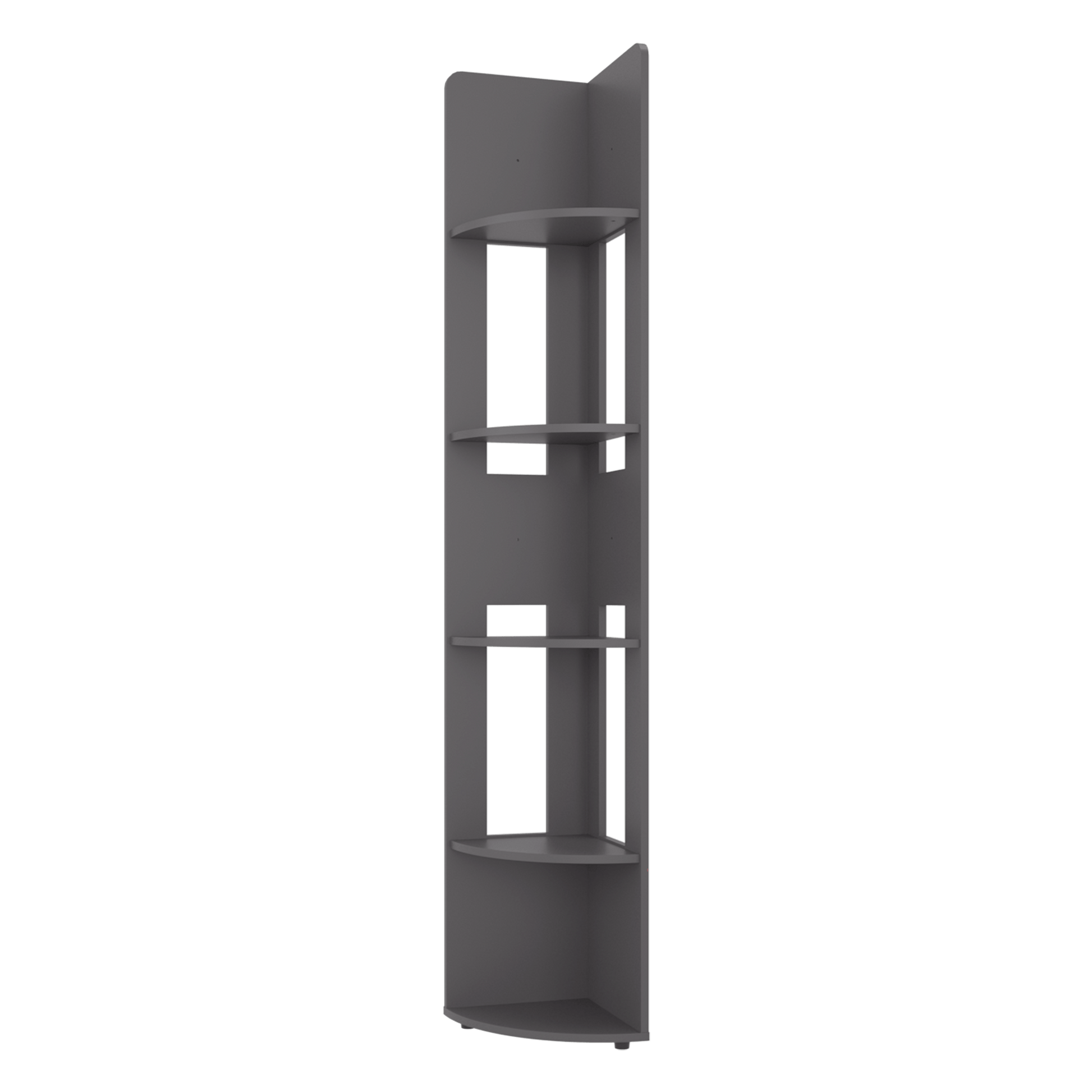Estante Esquinero Home E-M7 180X30X30 Rta Plomo Zf
