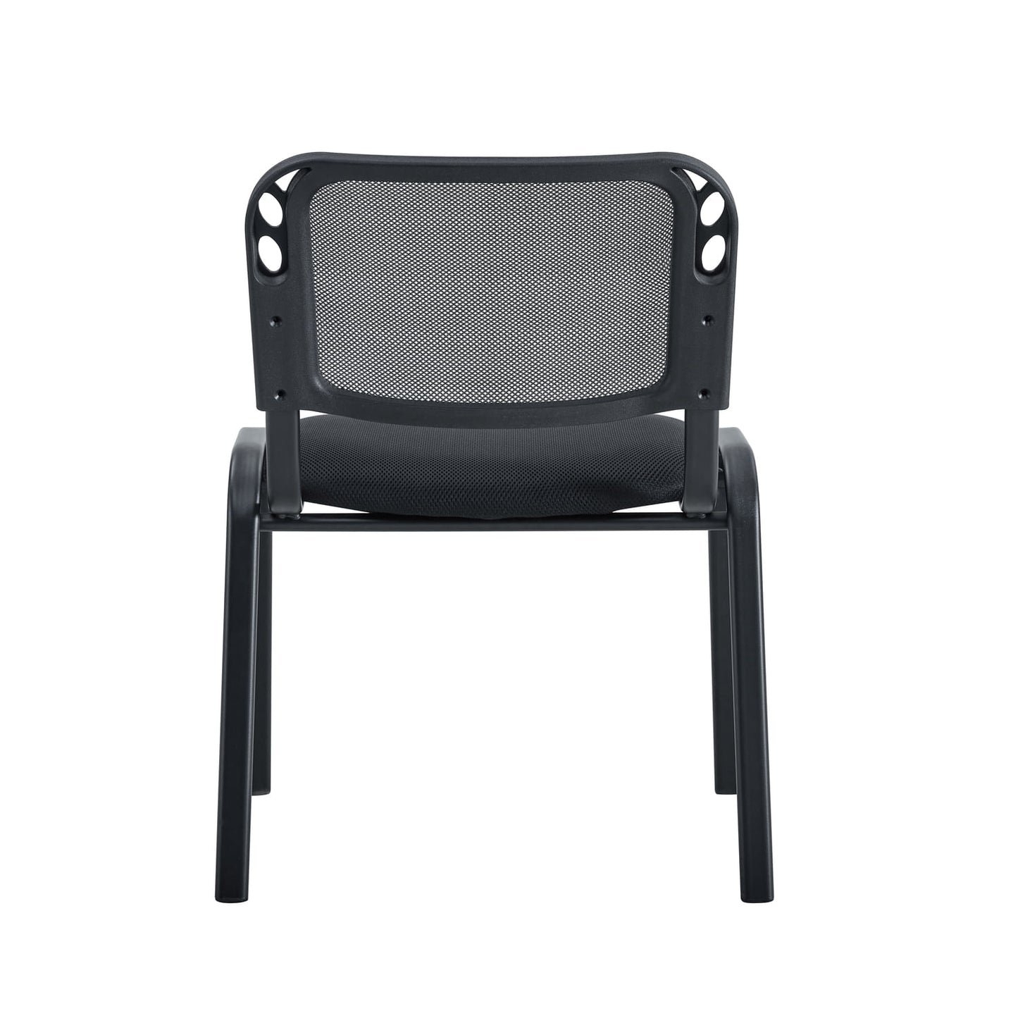 Set X5 Silla Interlocutura Malla Bm-1121 77X54X59 Rta Negro