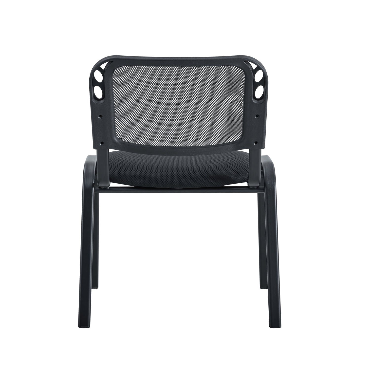 Set X5 Silla Interlocutura Malla Bm-1121 77X54X59 Rta Negro