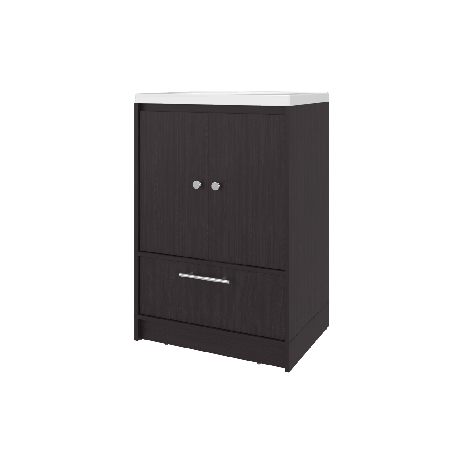 Mueble Para Lavamanos Madison 60 A Piso 89X60X45 Rta Wengue Zf