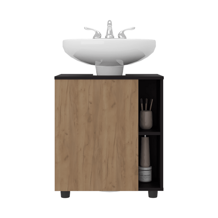 Mueble Para Lavamanos Pascuale 62X55X41 Rta Wengue Fresno Zf