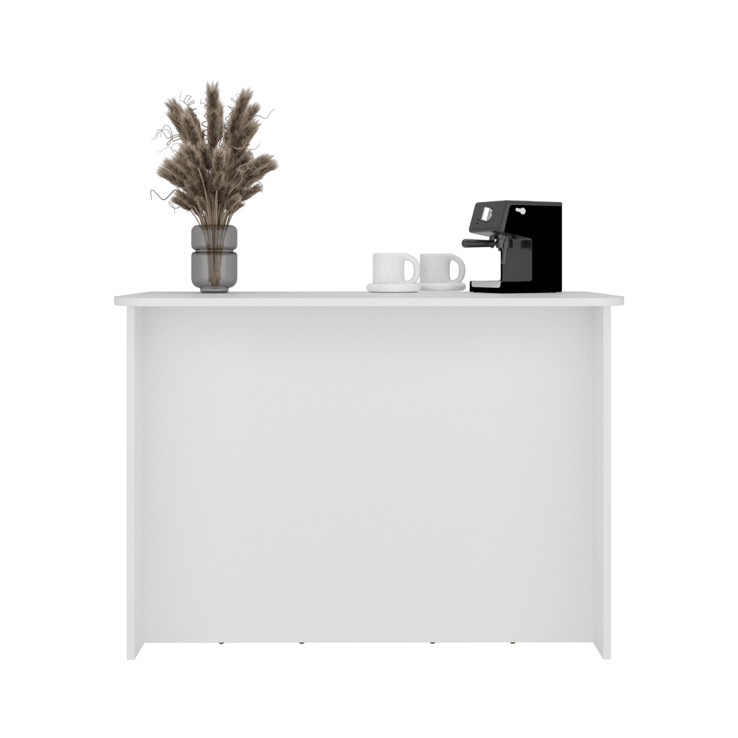 Isla De Cocina Fendi 90X120X60 Rta Blanco Zf
