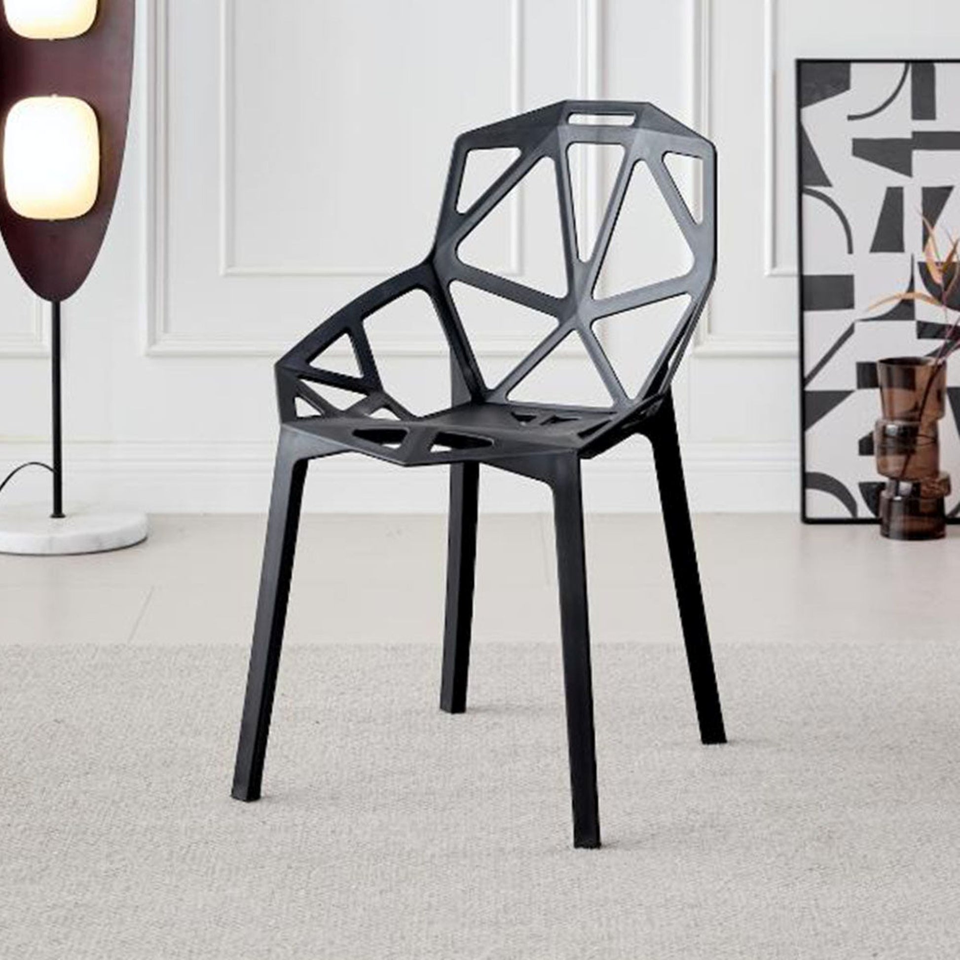 Silla Roxy 81X52X59 Rta Negro