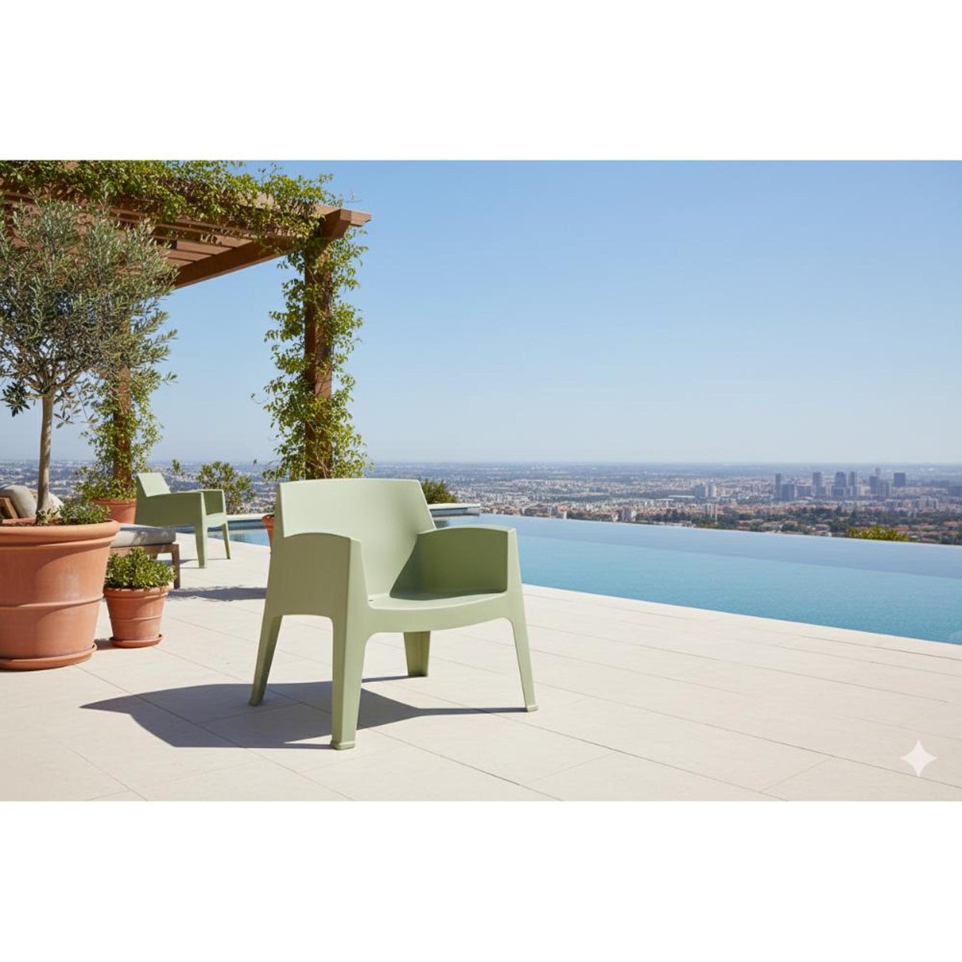 Silla Coron 73X62X48 Rta Verde