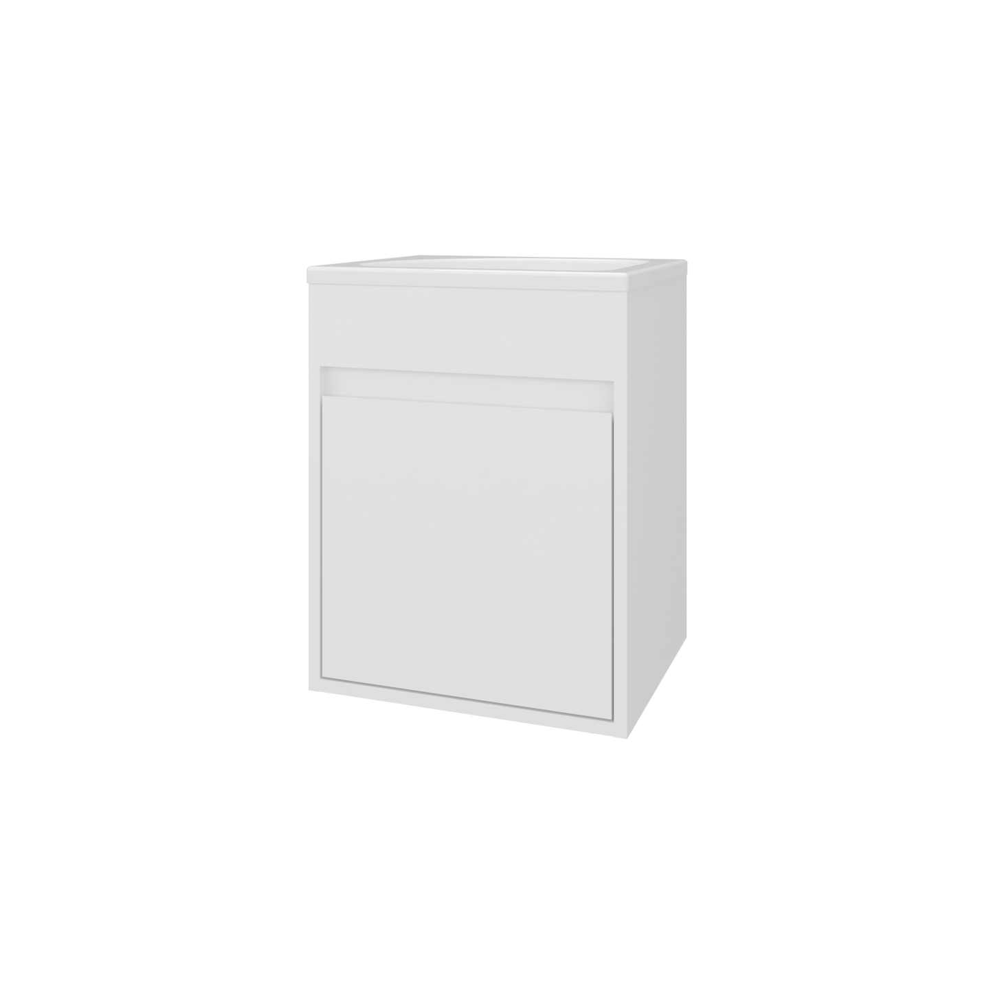 Mueble De Baño Furman 49X39X32 Rta Blanco Mqz Zf