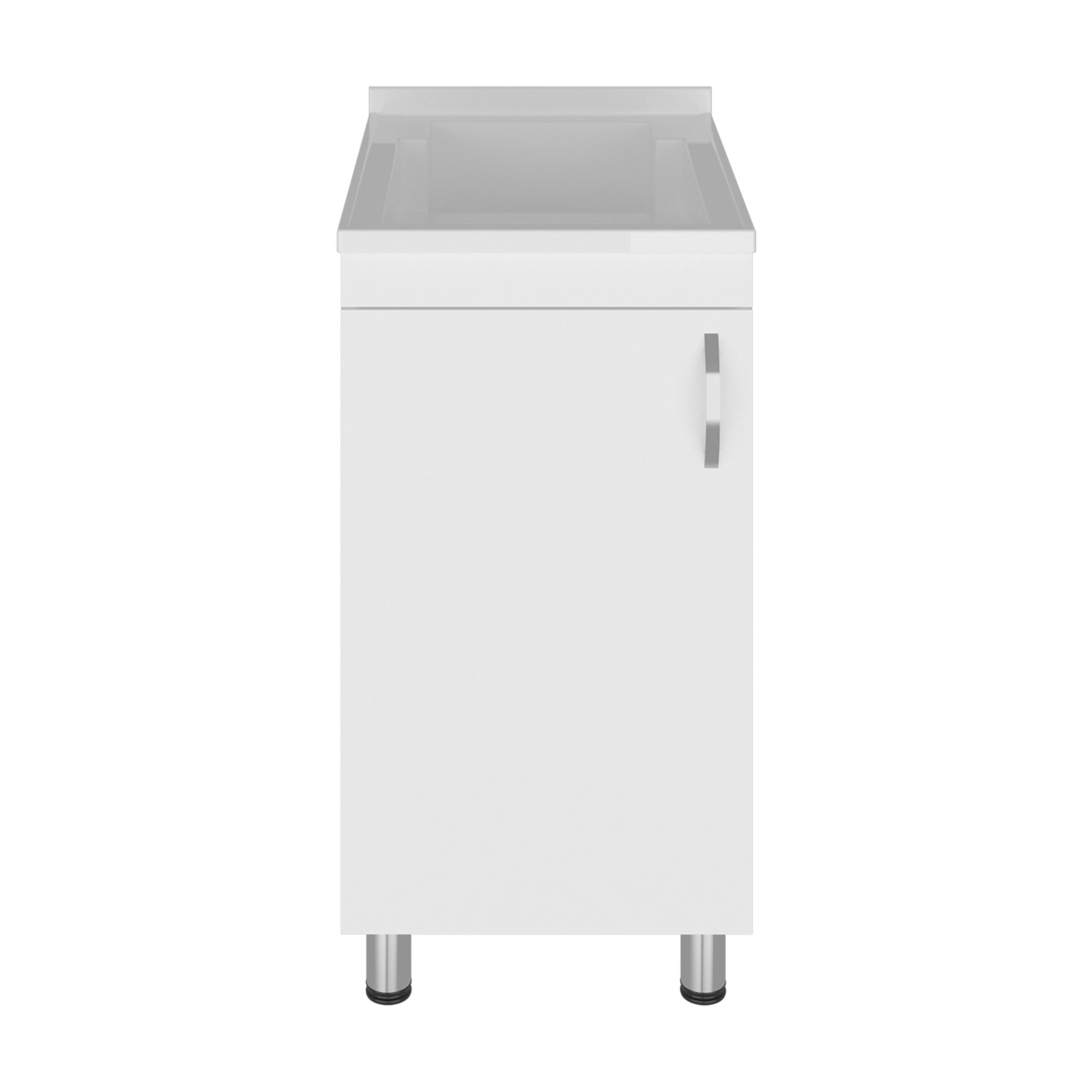 Lavadero Darwin 88X40X40 Rta Blanco Zf