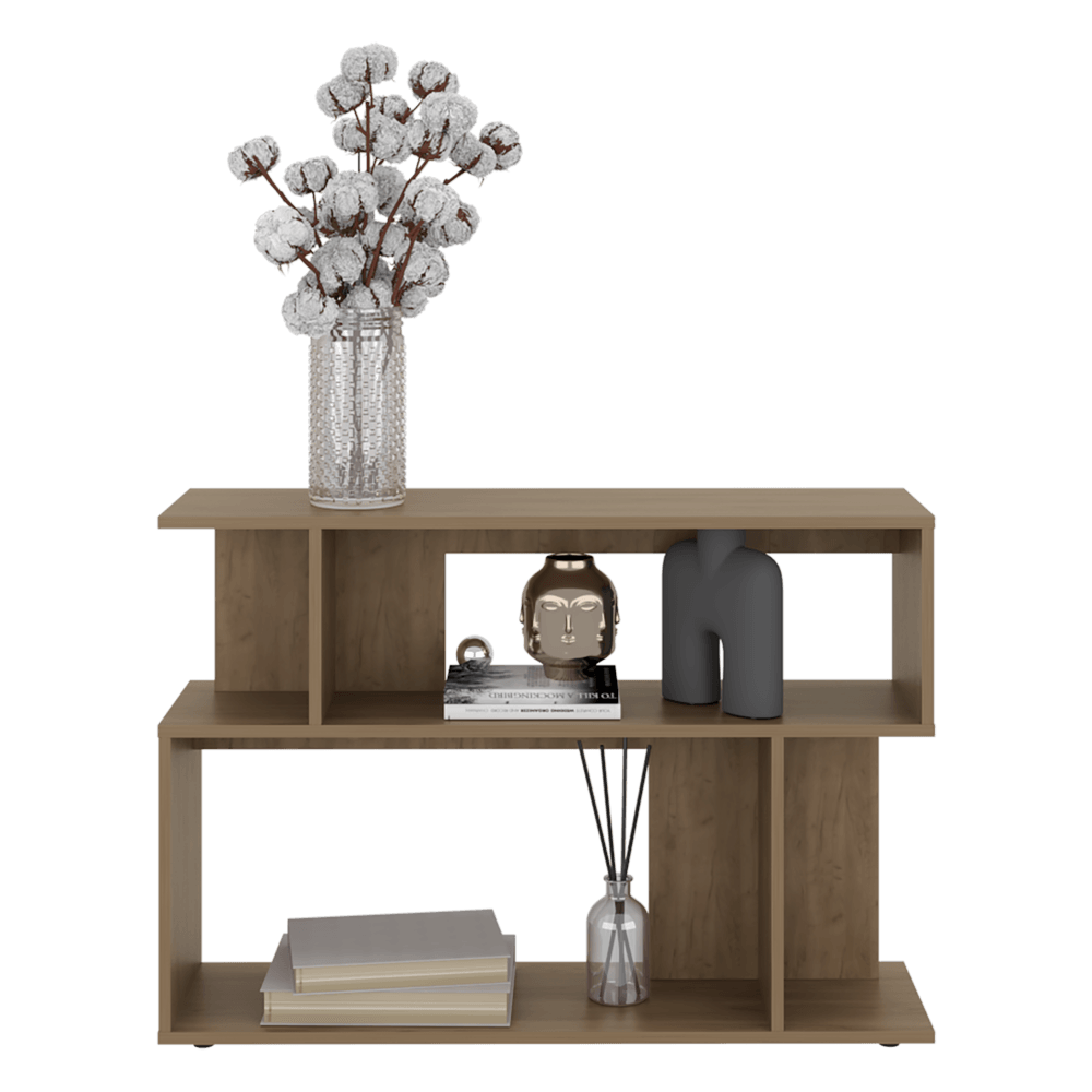 Mesa De Sofá Asimetrica 66X95X25 Rta Fresno Europo Zf