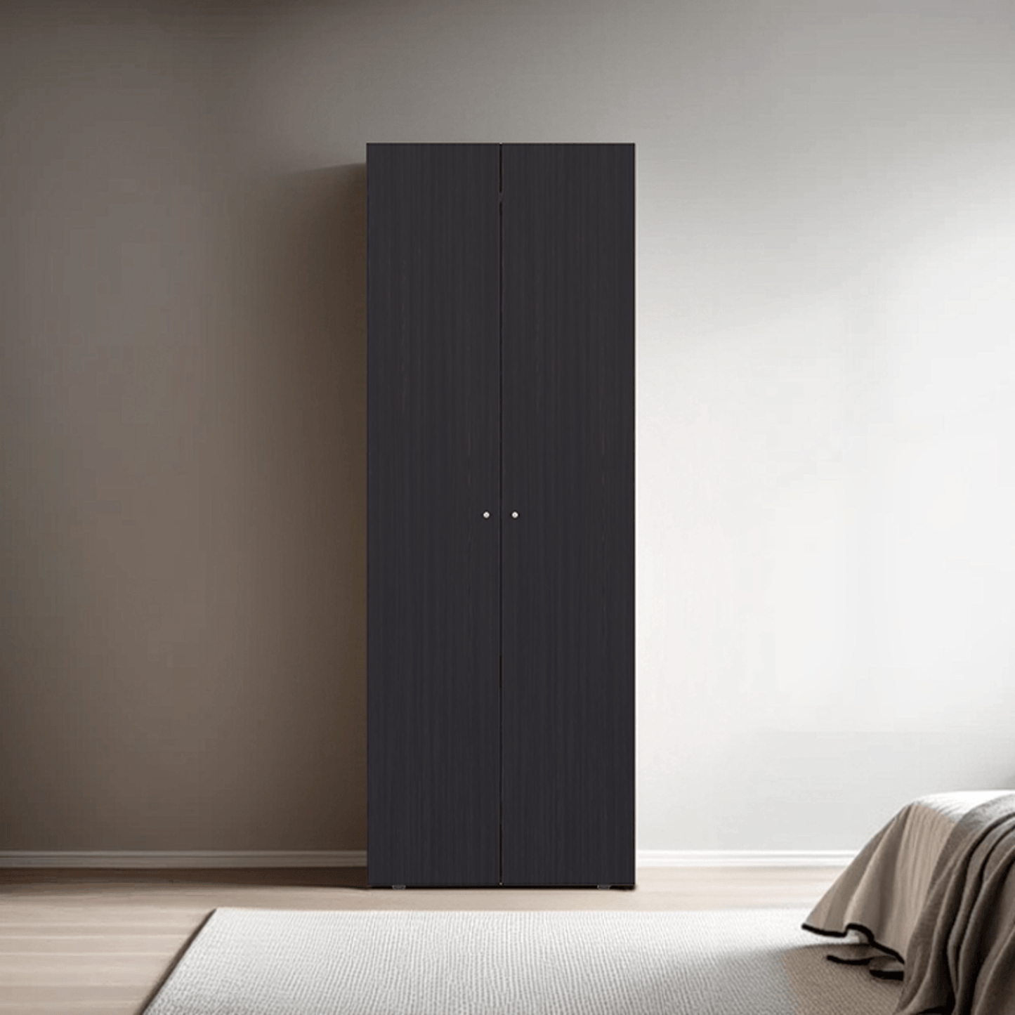 Closet 2 Puertas E1 Tuhogar 70X60X40 Rta Wengue Zf