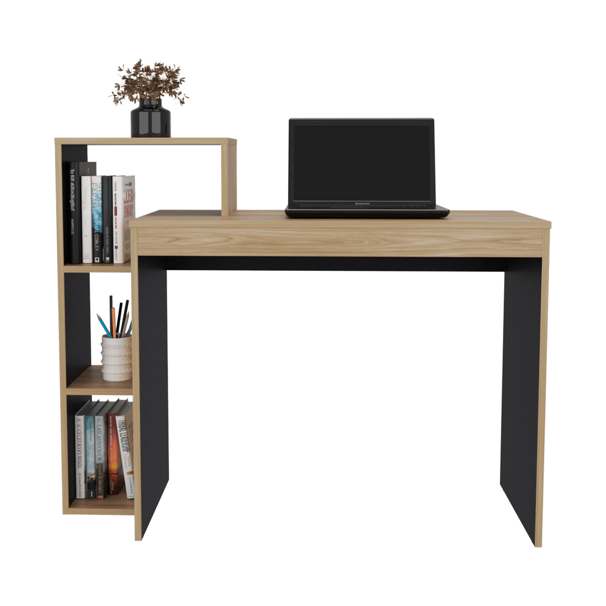 Escritorio Britt 90X110X40 Rta Fresno Eu Wengue