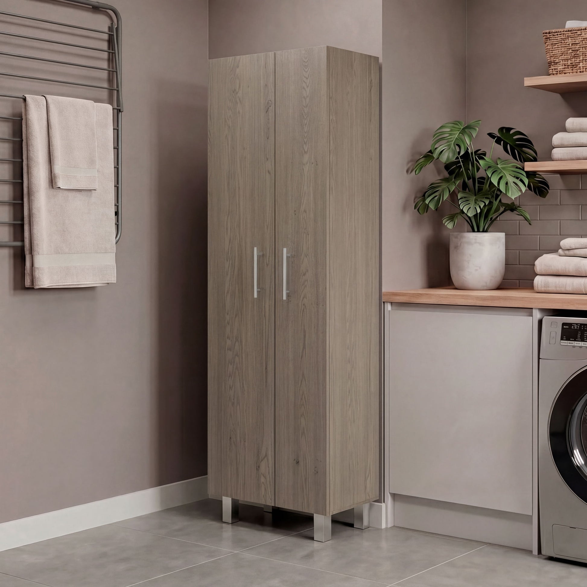 Mueble De Aseo Nala 181X51X36 Rta Cannolo Zf