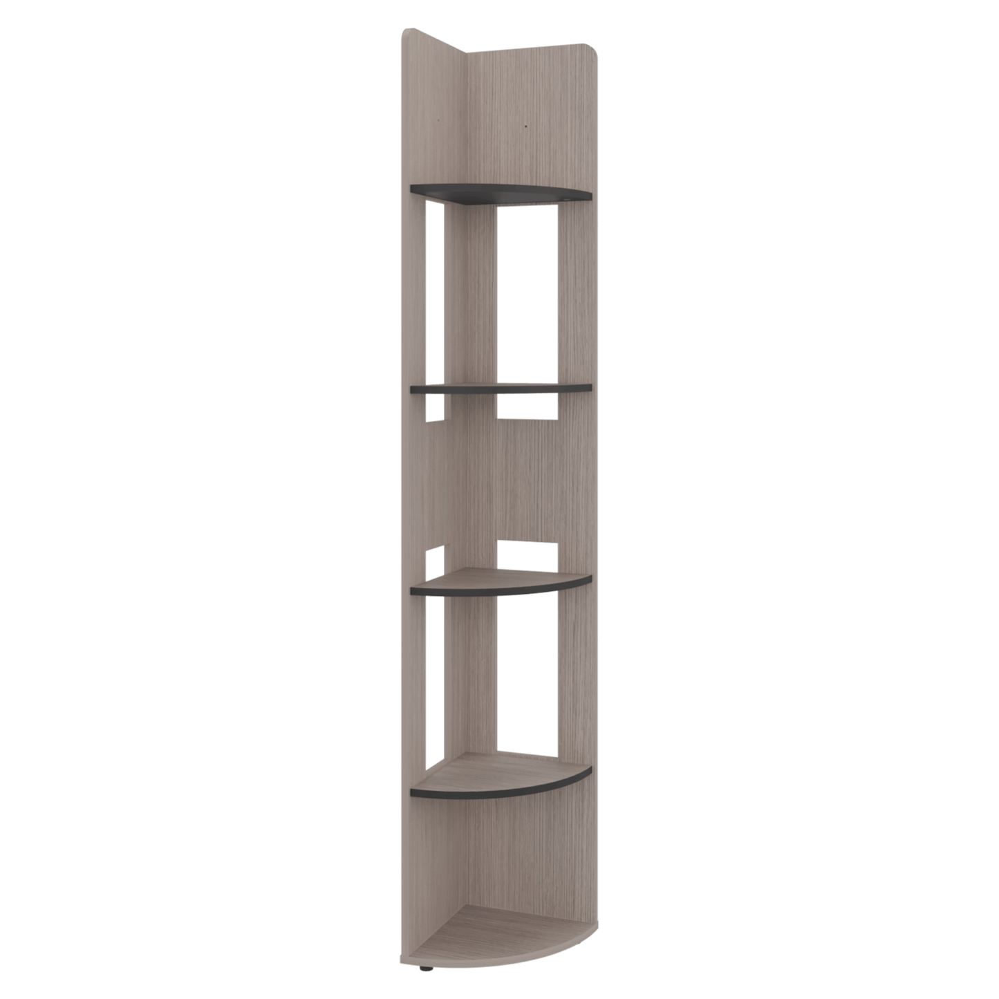Estante Esquinero Home E-M7 180X30X30 Rta Positano Wengue Zf