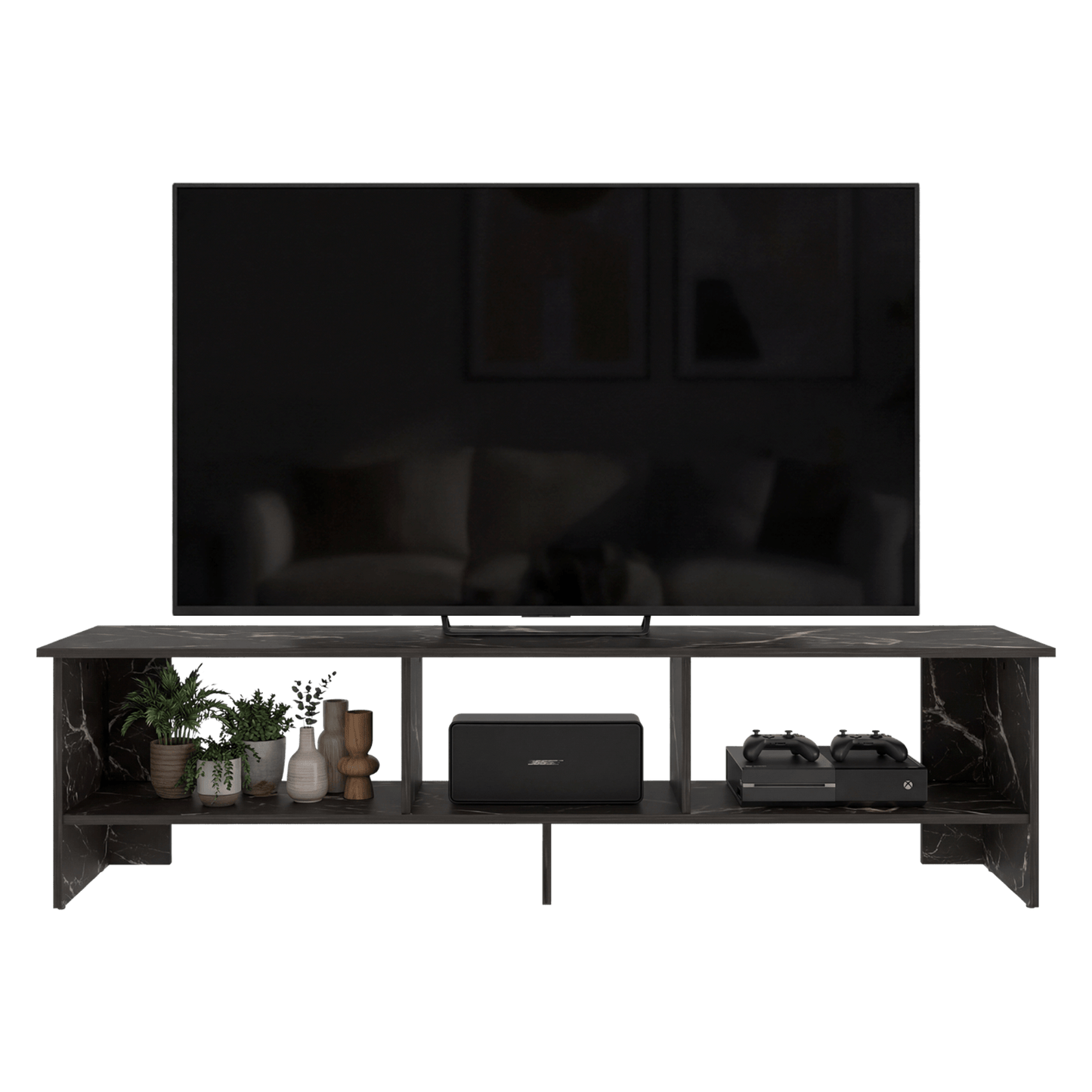 Rack De Tv 65" Belga 41X160X31 Rta Mamba Zf
