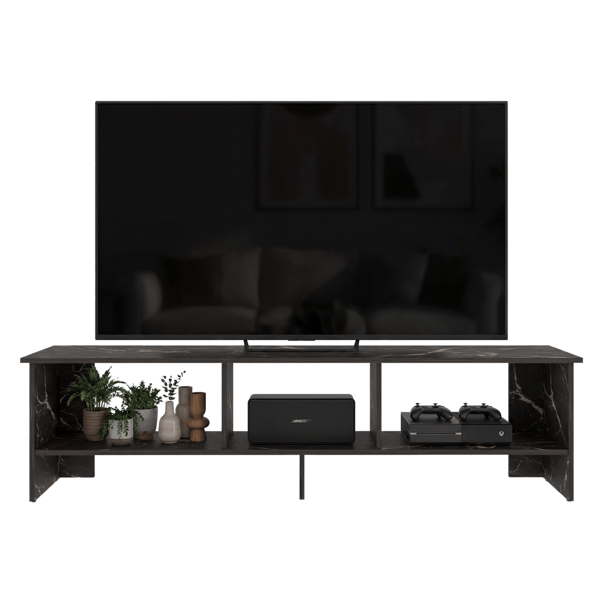 Rack De Tv 65" Belga 41X160X31 Rta Mamba Zf