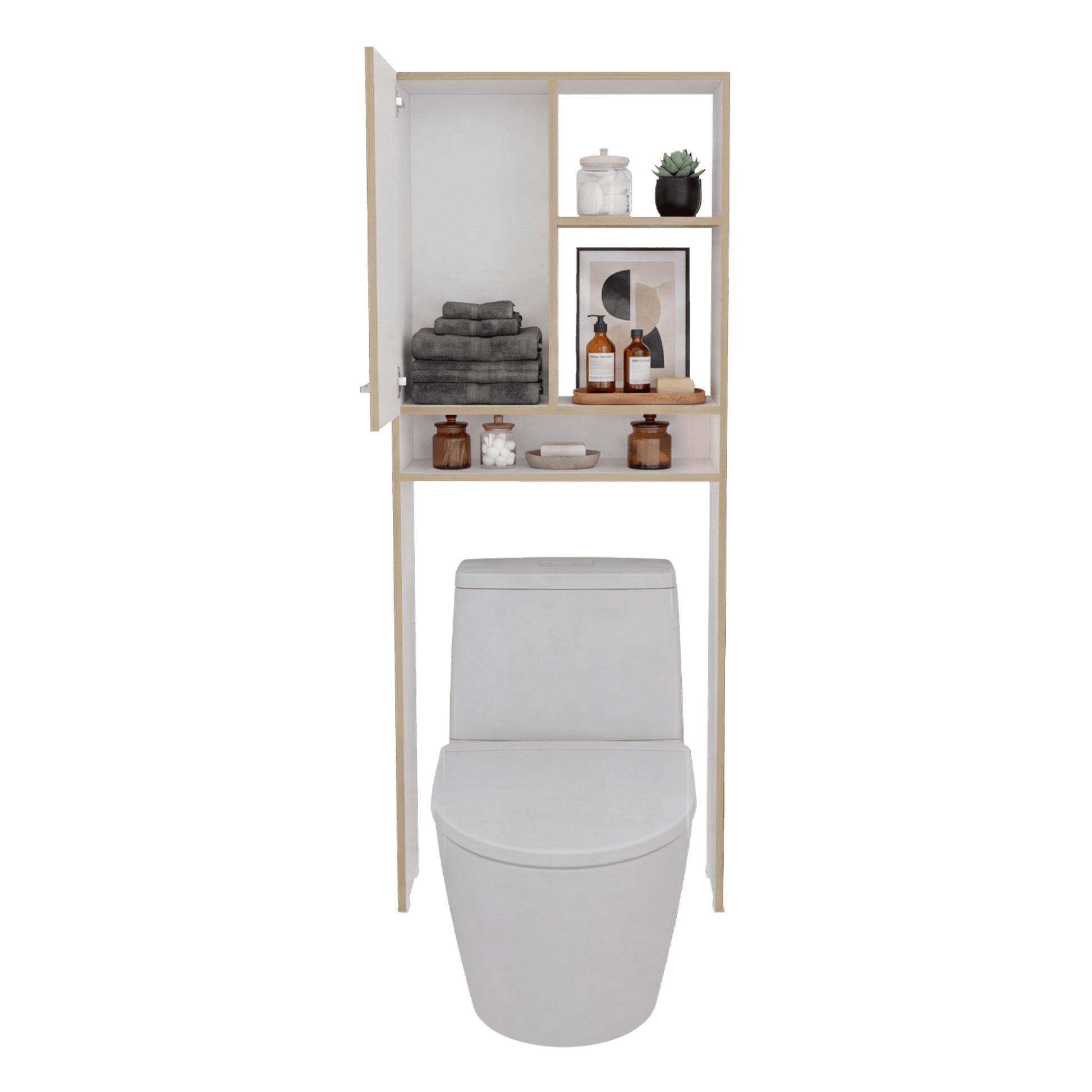 Optimizador De Baño Bath 160X63X26 Rta Cartagena Blanco Zf