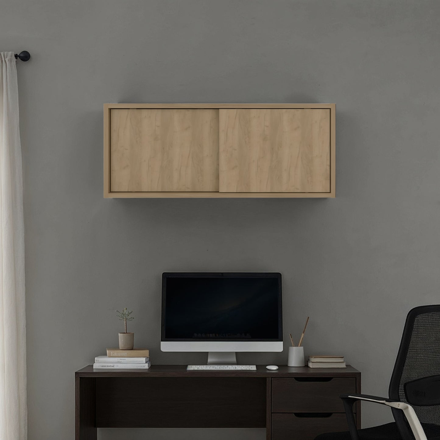 Gabinete Note Office 33X81X33 Rta Kronos Fresno Zf