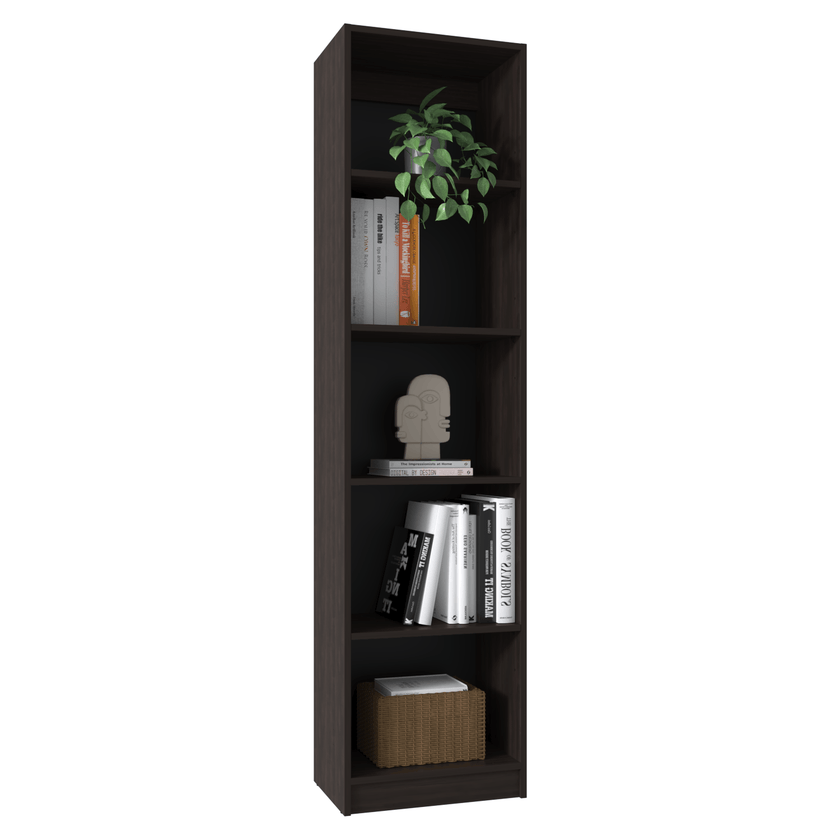 Estante Home E2 5 Espacios 180 X 45 Rta Nogal Europeo Zf