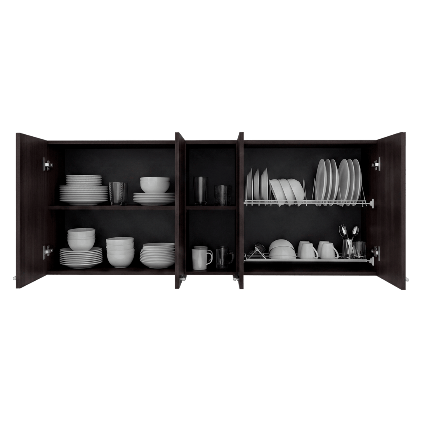 Gabinete Superior Portofino 60X150X31 Rta Nogal Zf