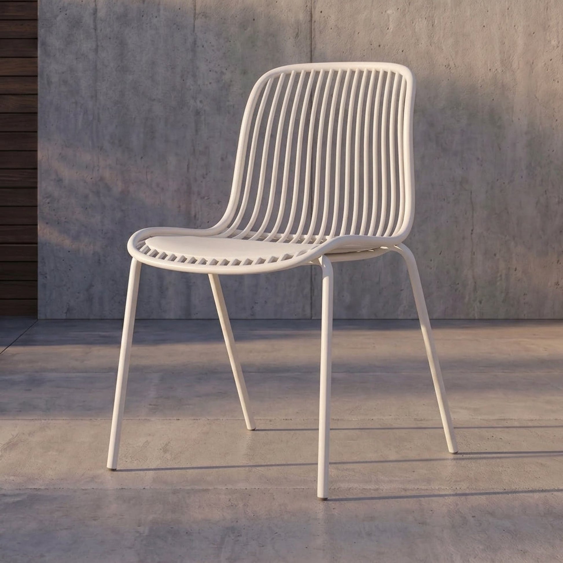 Silla Barcelona 82X50X53 Rta Blanco