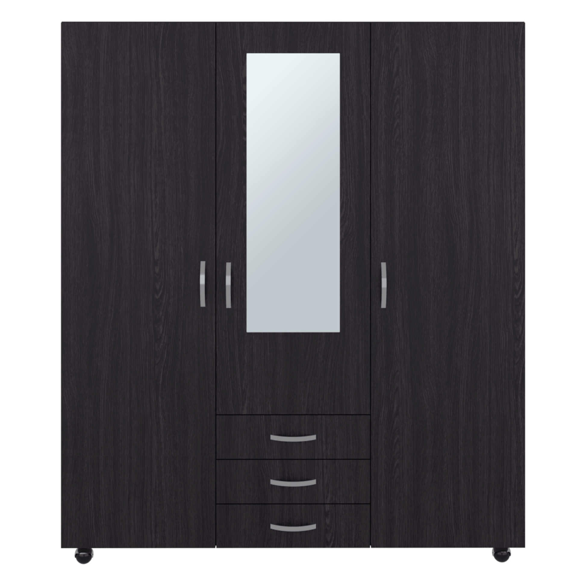 Closet Luciano 177X150X48 Rta Wengue Zf