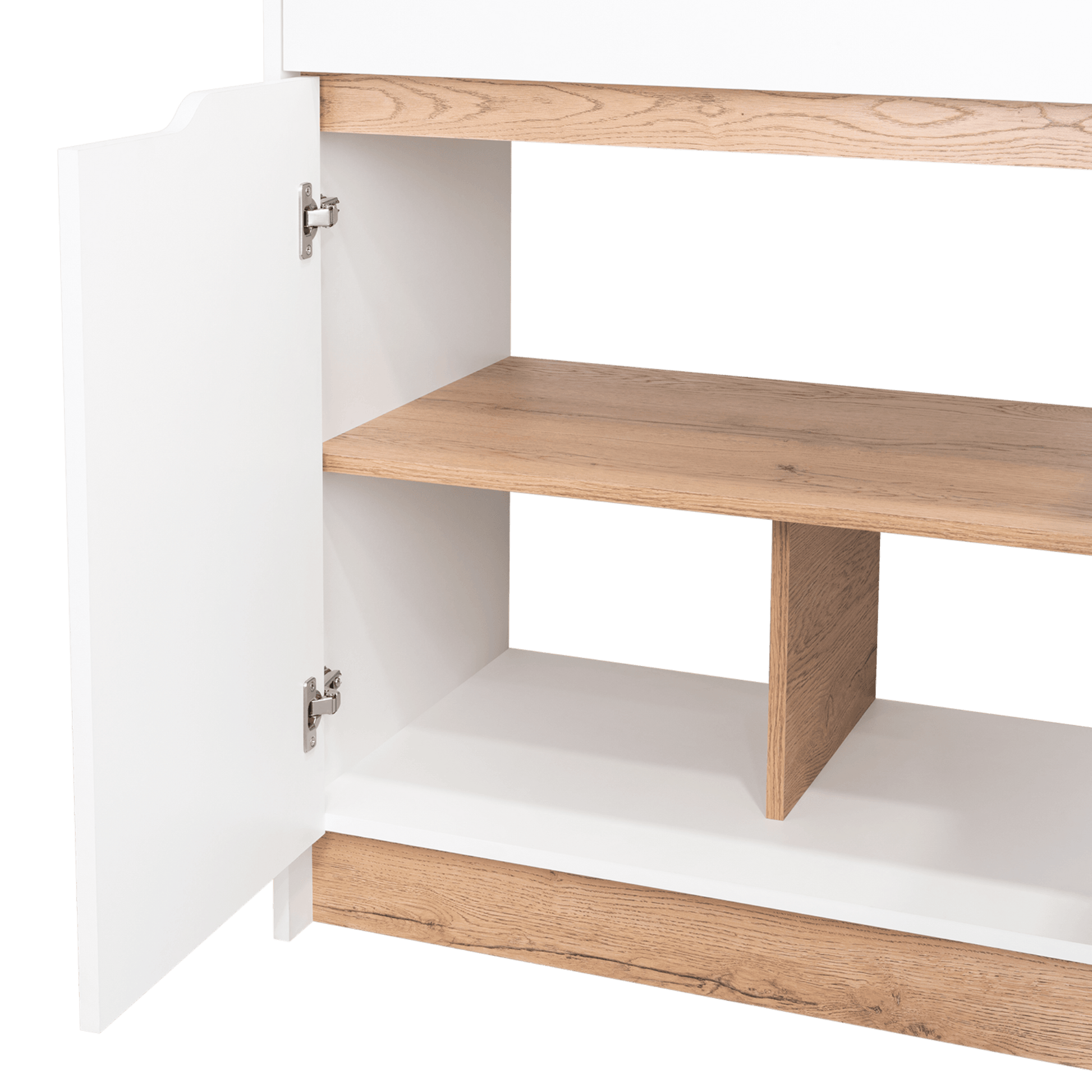 Mueble Inferior Cocina Soler 89X80 Rta Blanco Macadamia