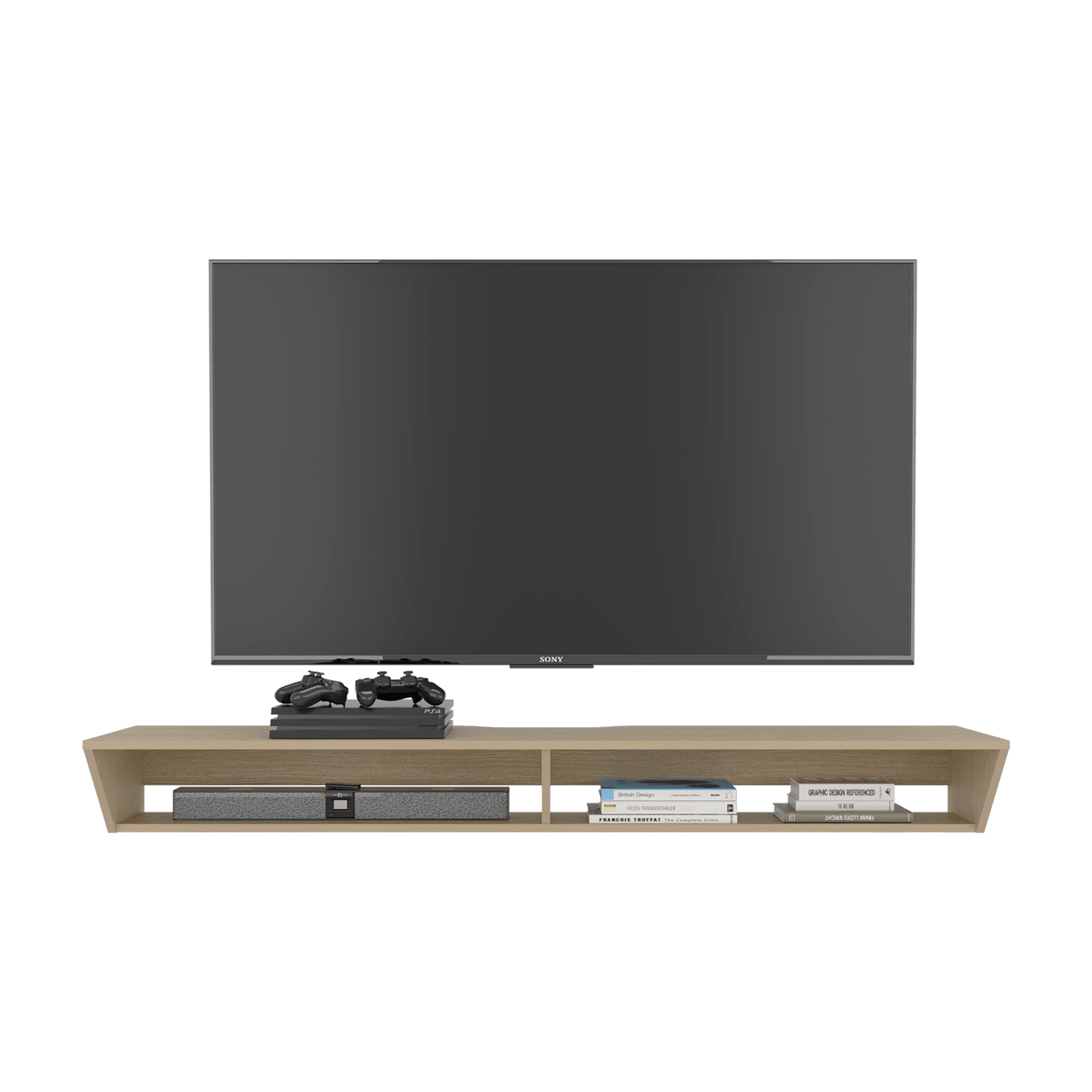 Rack Tv Russel 18X160X35 Rta Cartagena Zf
