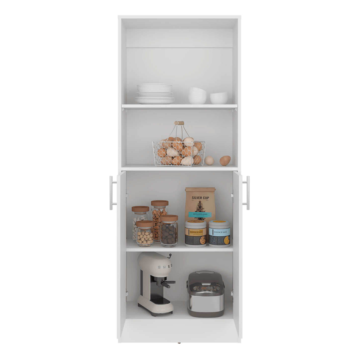 Alacema Multiusos Juls 160X60X30 Rta Blanco Zf