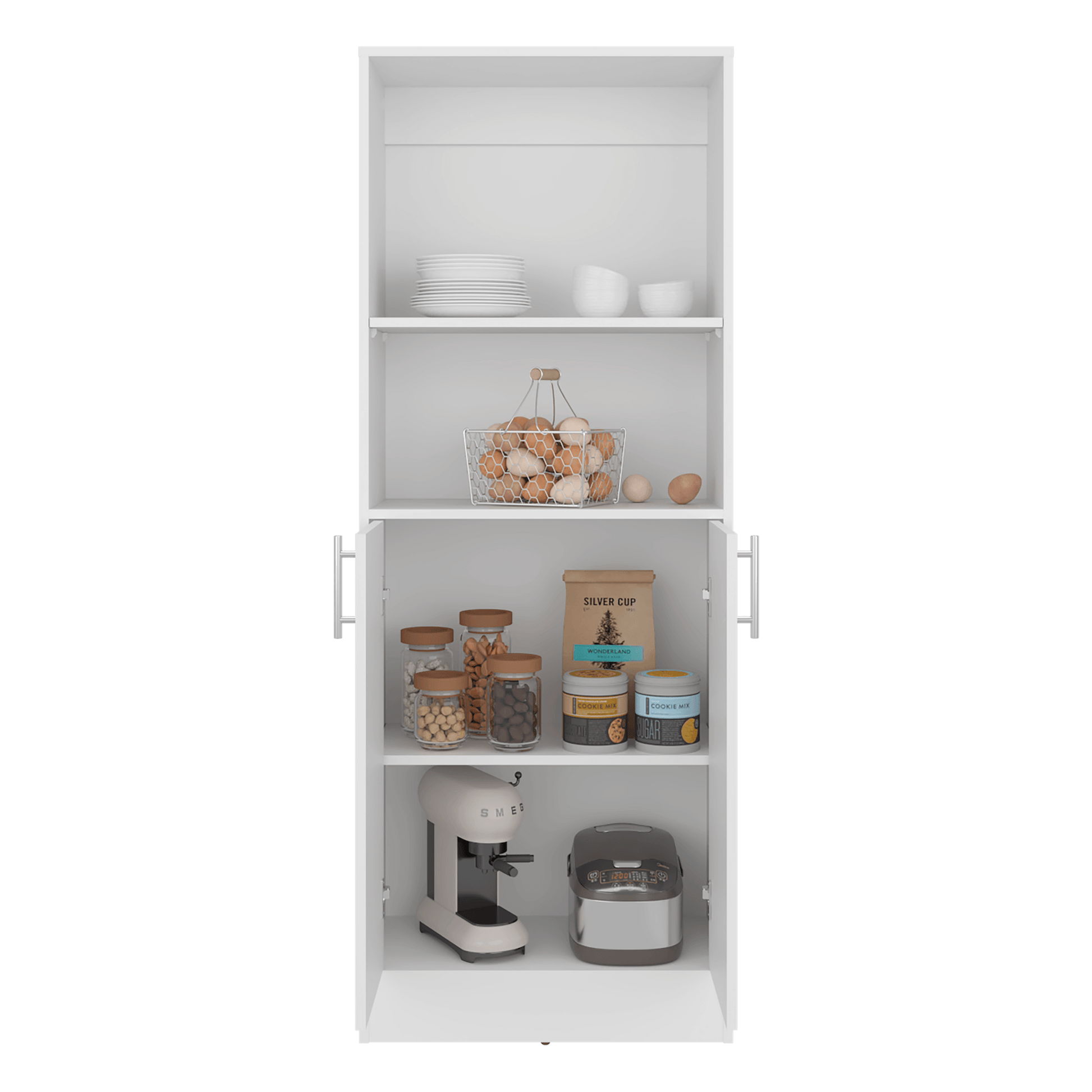 Alacema Multiusos Juls 160X60X30 Rta Blanco Zf
