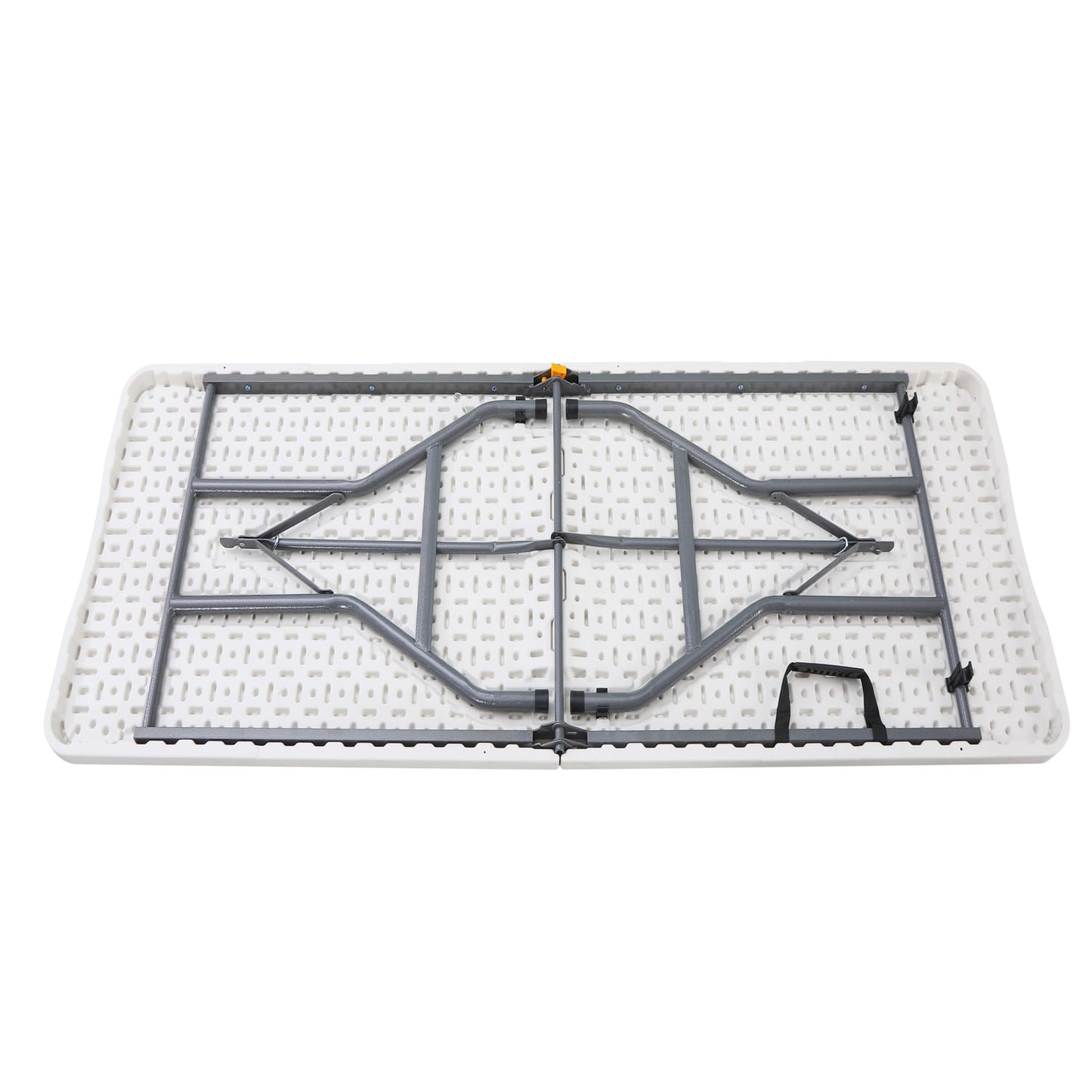 Mesa De Banquetes Plegable 180 Bm-Ft01 74X180X74 Rta Blanco