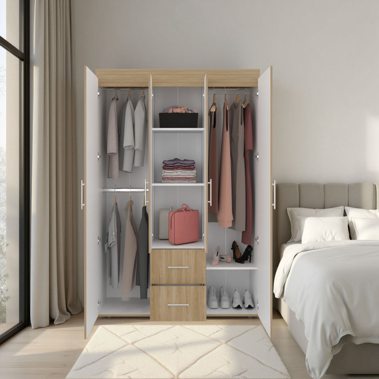 Closet Bariloche Eco 150 Fresno Blanco Rta