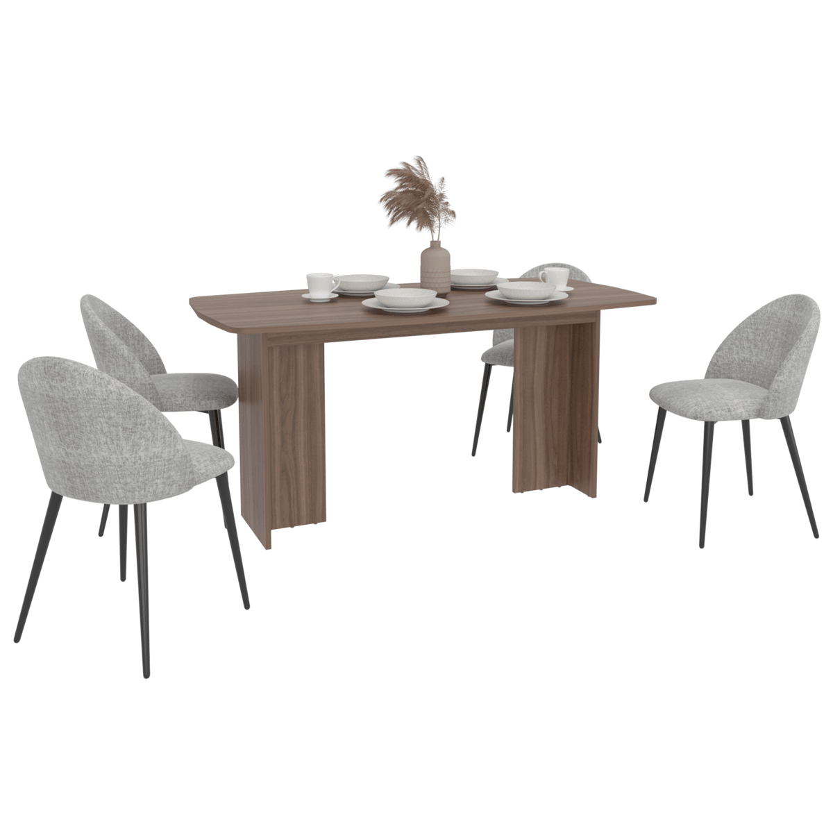 Mesa Comedor Bangkok 75X156X79 Rta Avellana