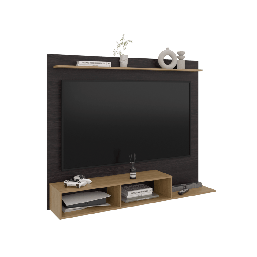 Panel Tv Munt 130X160X31 Rta Wengue Fresno Zf