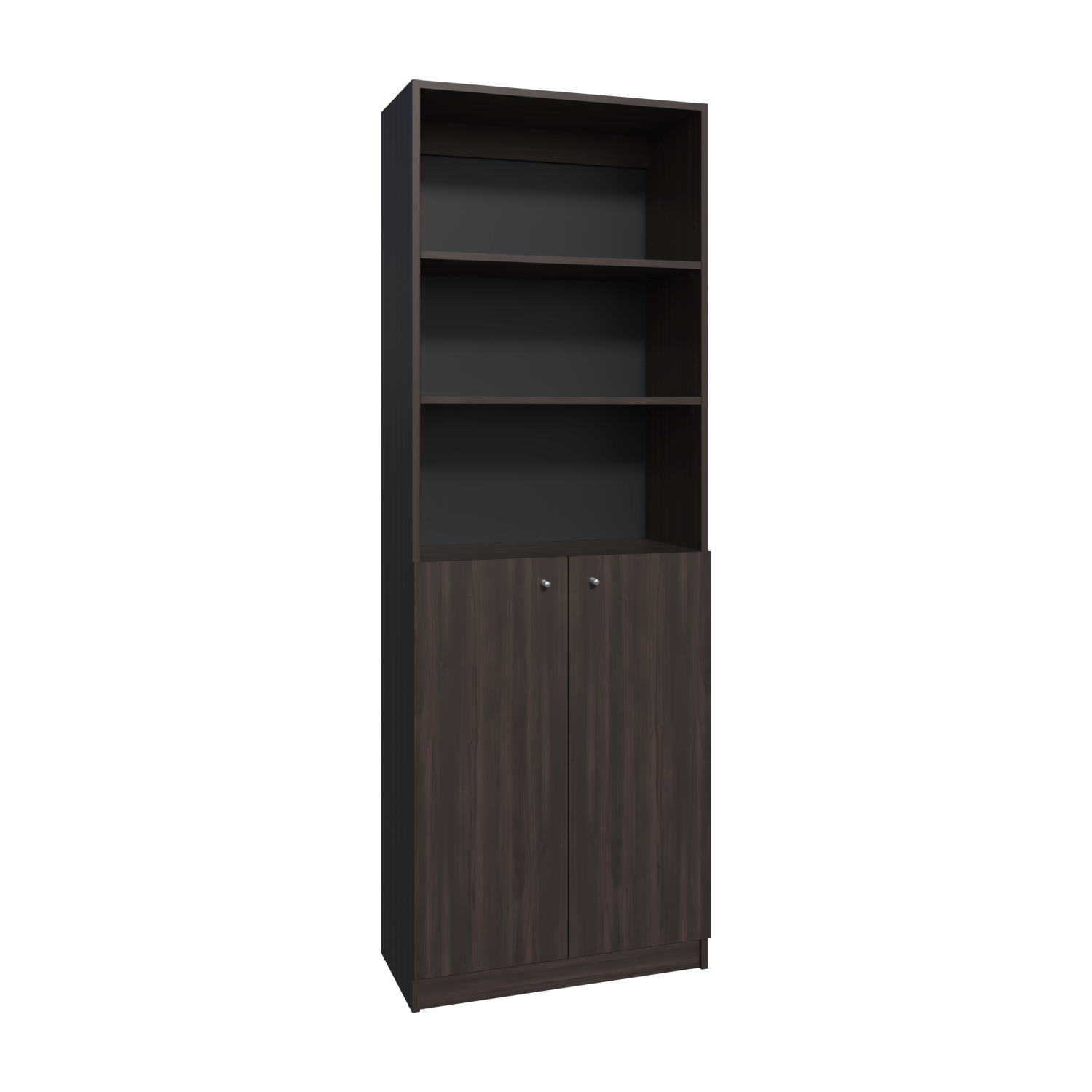 Estante Home E4 2P 180X62X31 Rta Nogal Europeo Zf
