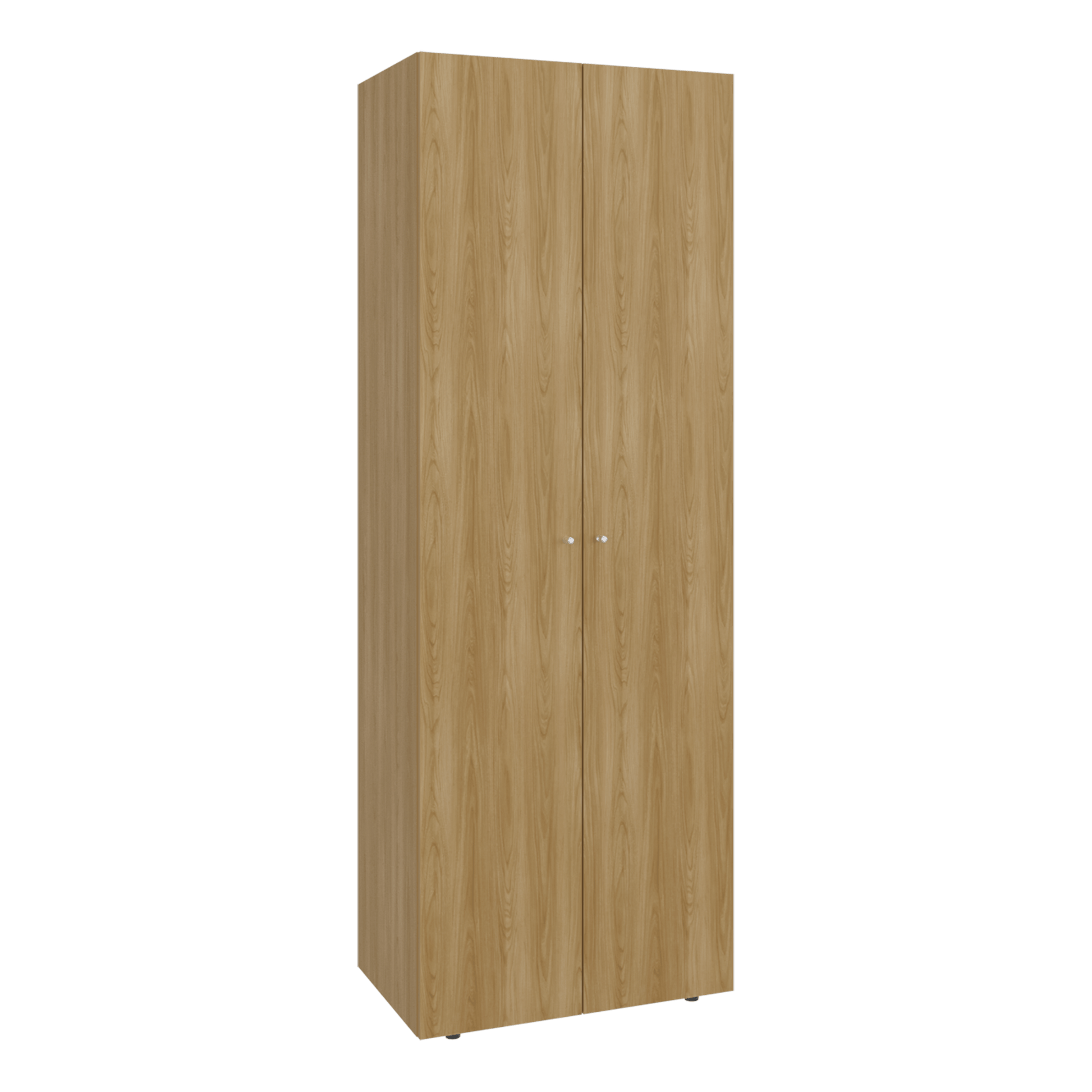 Closet 2 Puertas E1 Tuhogar 170X60X40 Rta  Fresno Blanco N/A