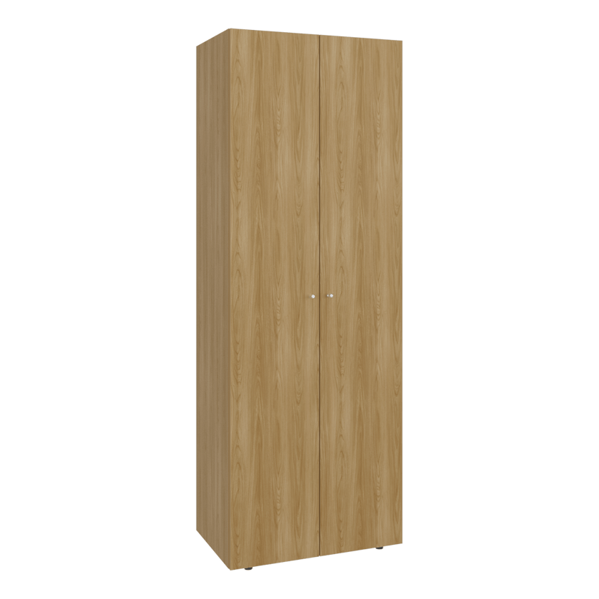 Closet 2 Puertas E1 Tuhogar 170X60X40 Rta  Fresno Blanco N/A